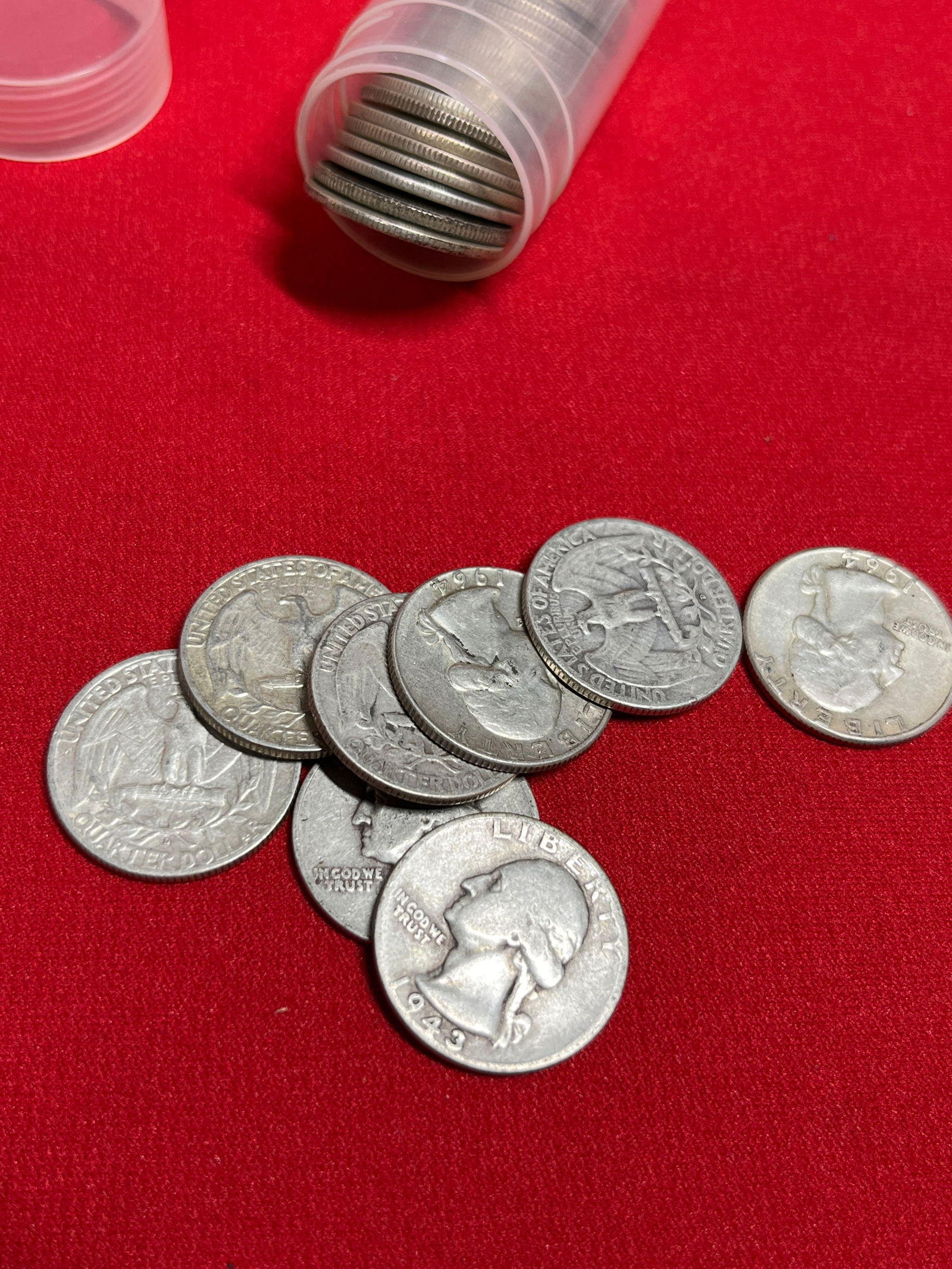 30 Silver Washington Quarters - 2