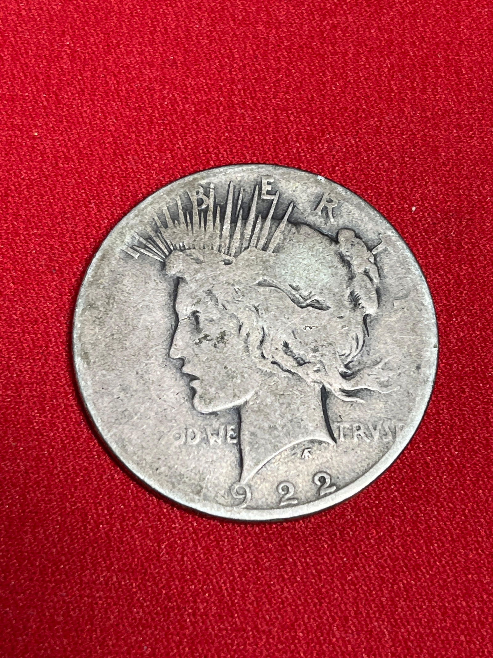 1922 Peace Dollars - 2