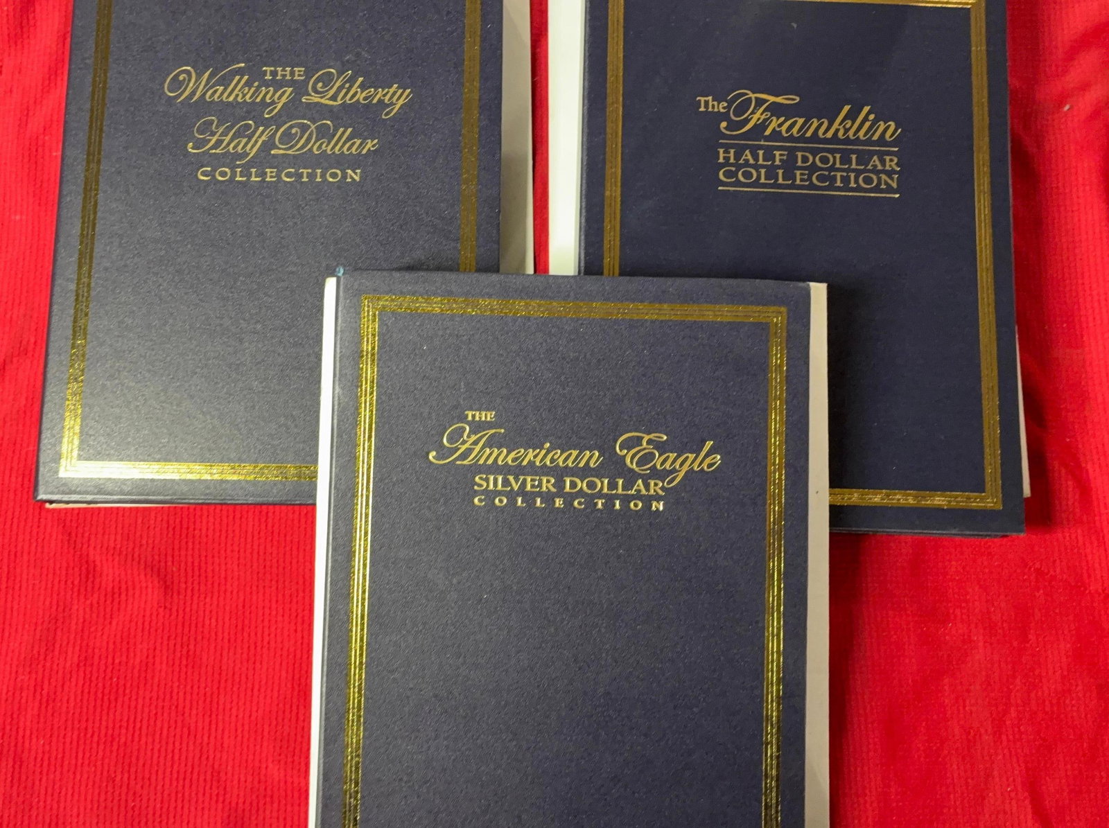 Walking Liberty, American Eagle, and Franklin Half Dollar Albums (1 of 7)