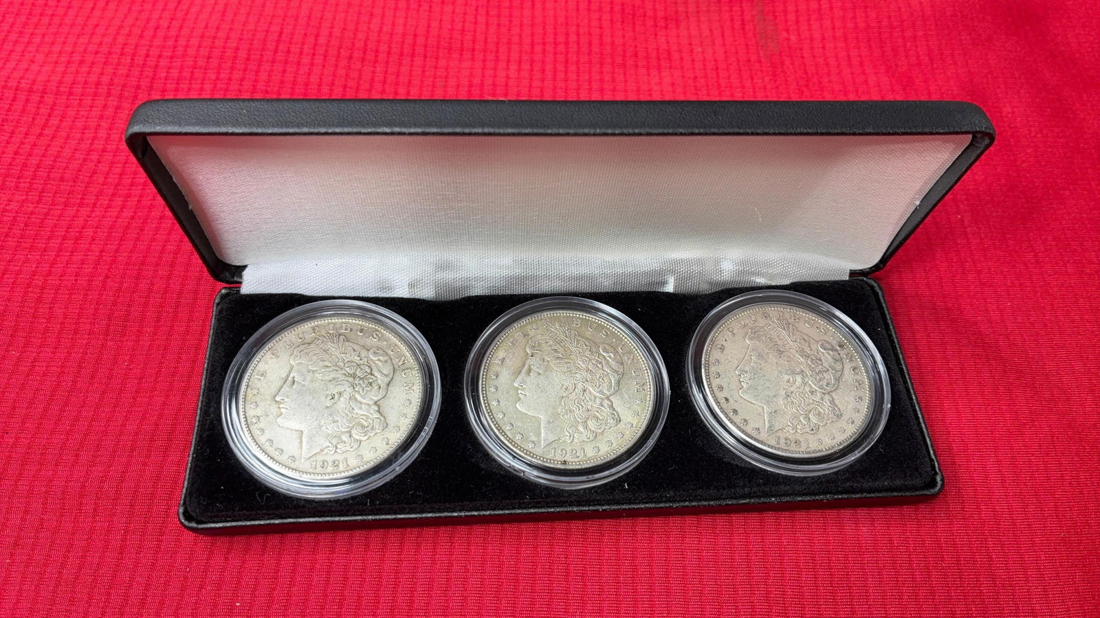 Morgan Silver Dollars with Case - 2