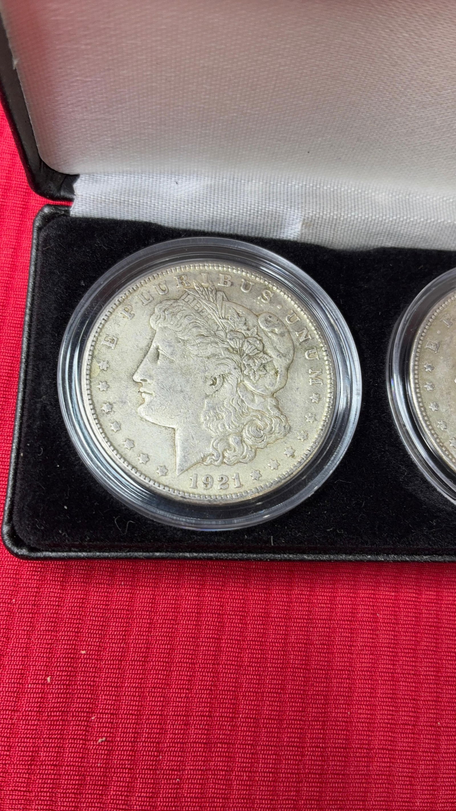 Morgan Silver Dollars with Case - 3