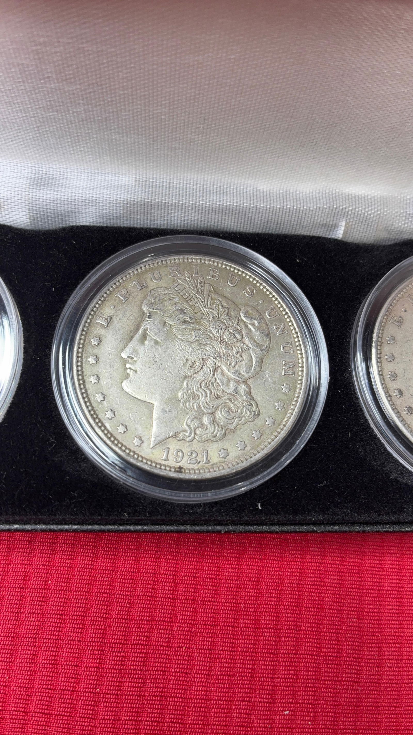 Morgan Silver Dollars with Case - 4