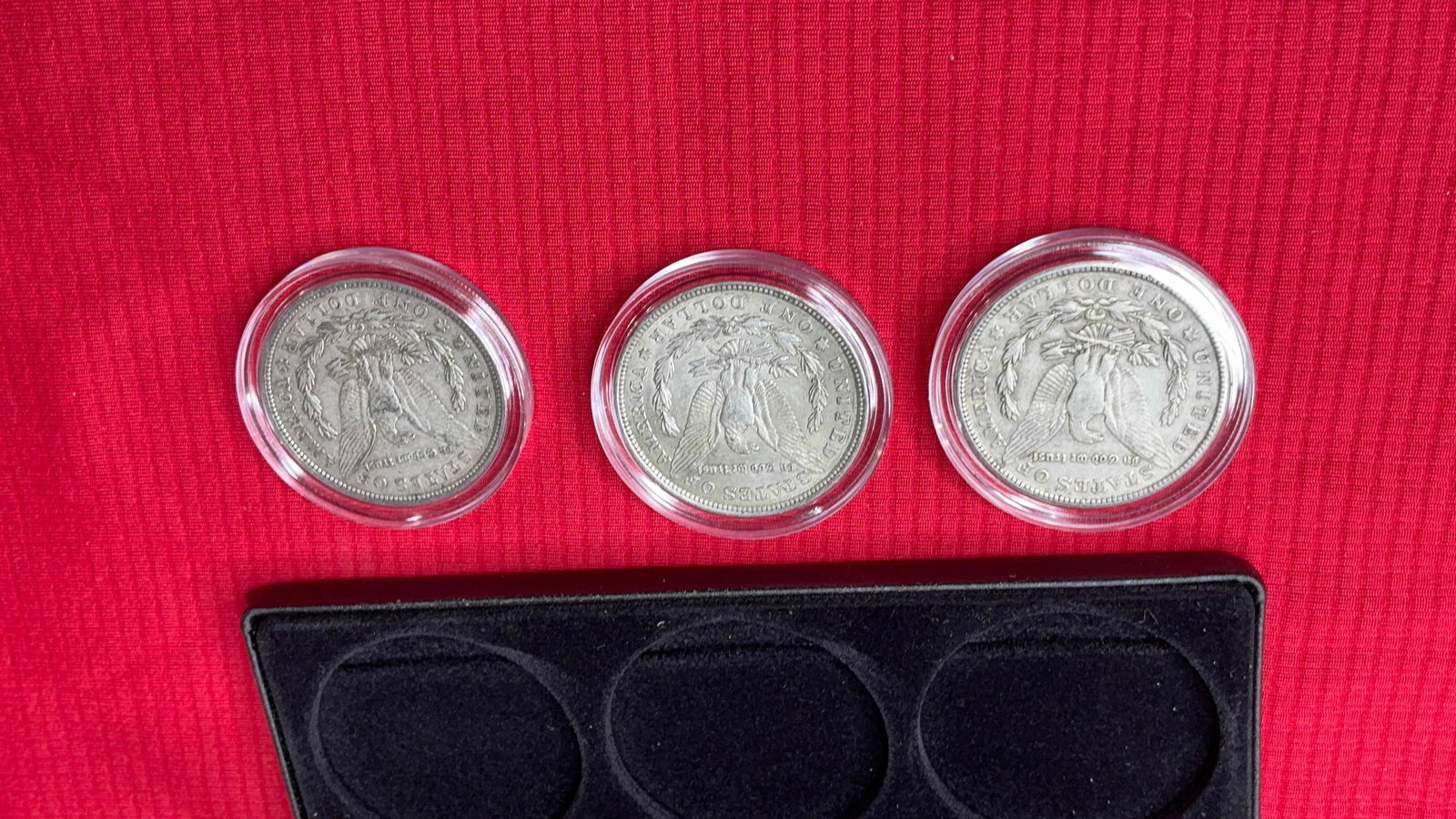 Morgan Silver Dollars with Case - 6