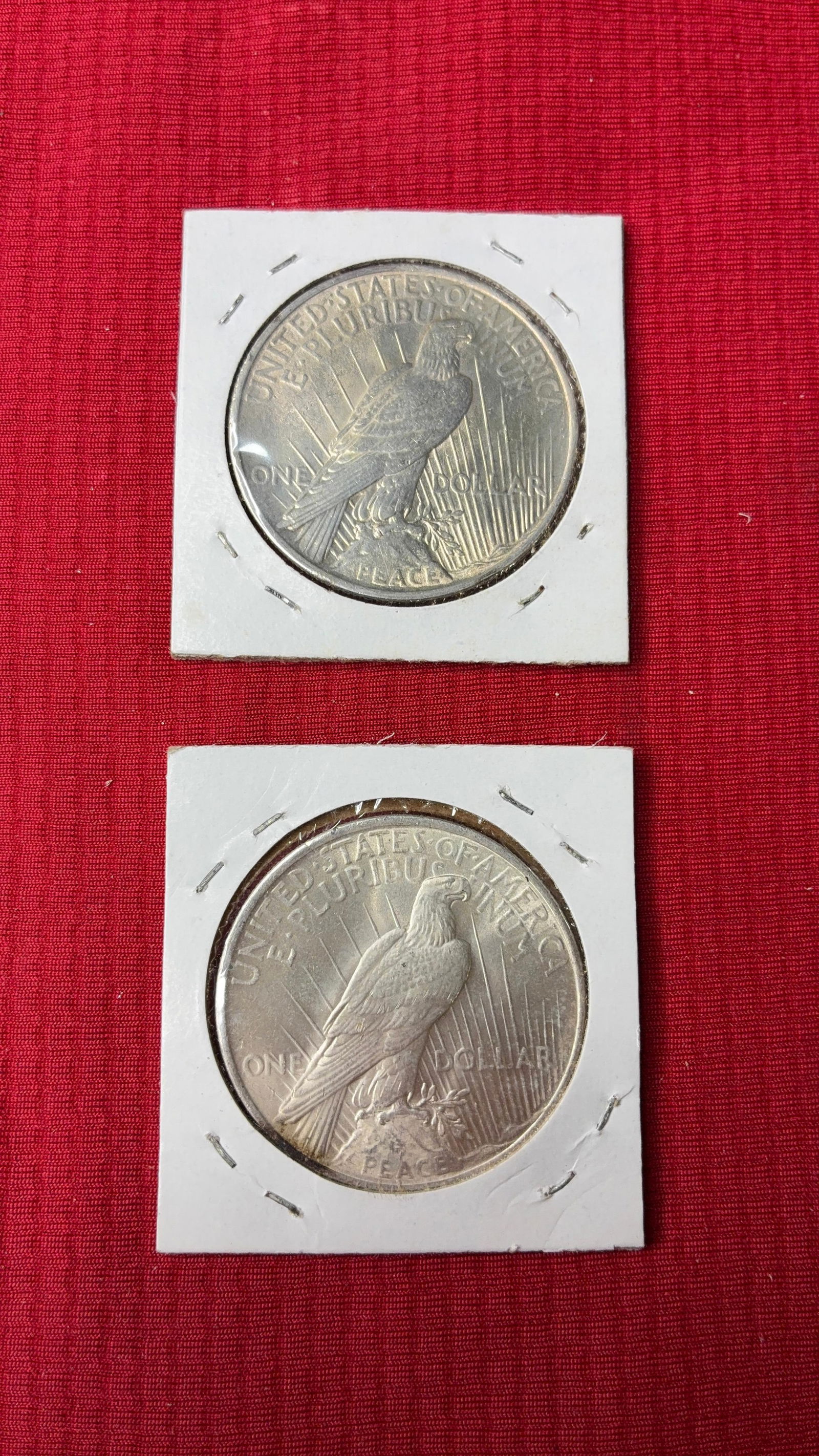 1923 Peace Dollars - 2