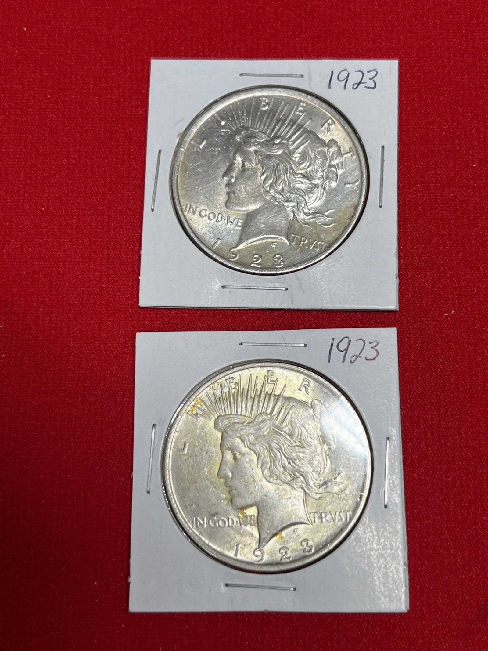 1923 Peace Dollars (1 of 5)