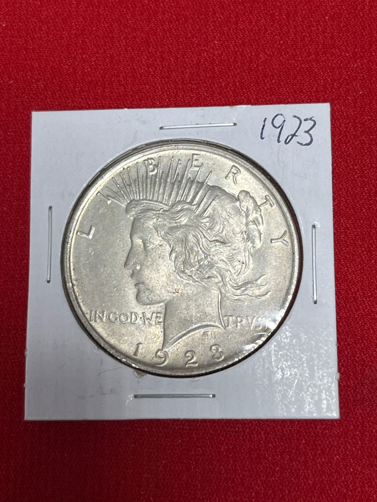 1923 Peace Dollars - 4