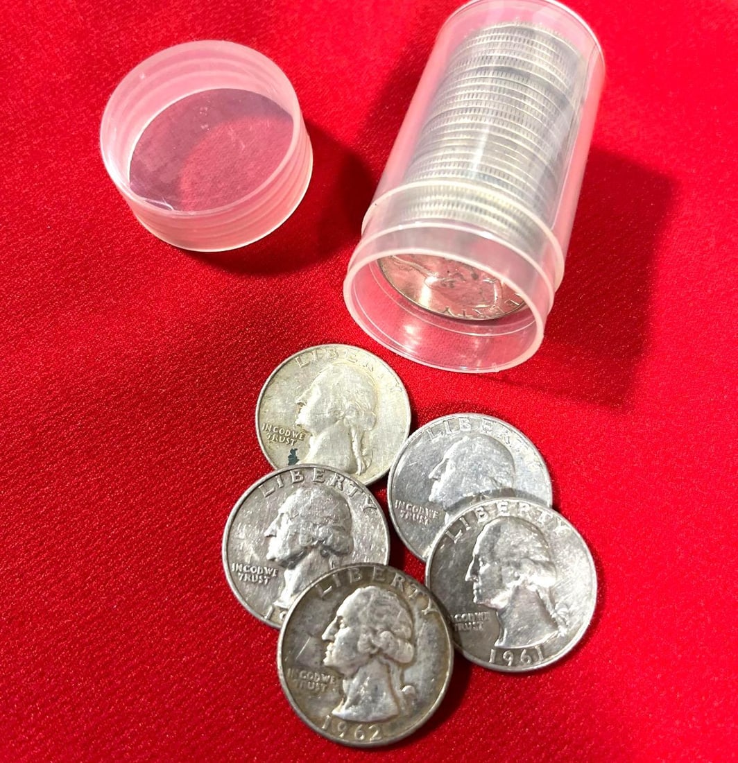 Silver Washington Quarters (1 of 4)