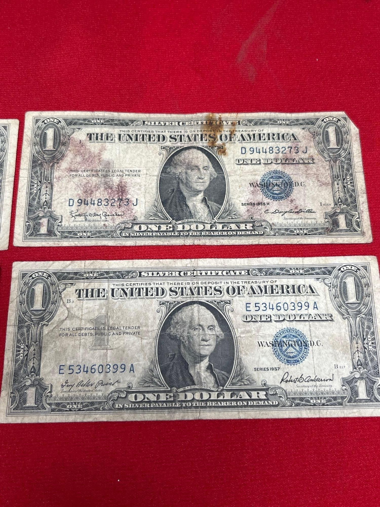 $1 Silver Certificates - 2
