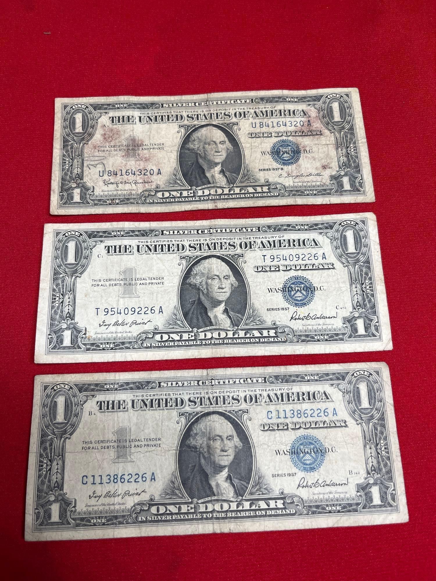 $1 Silver Certificates - 4