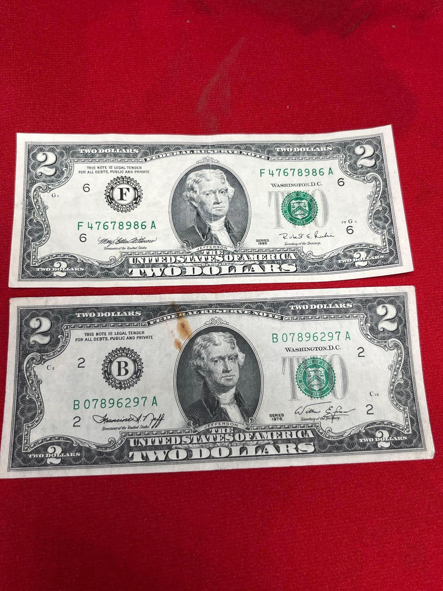$2 Dollar Bills - 2
