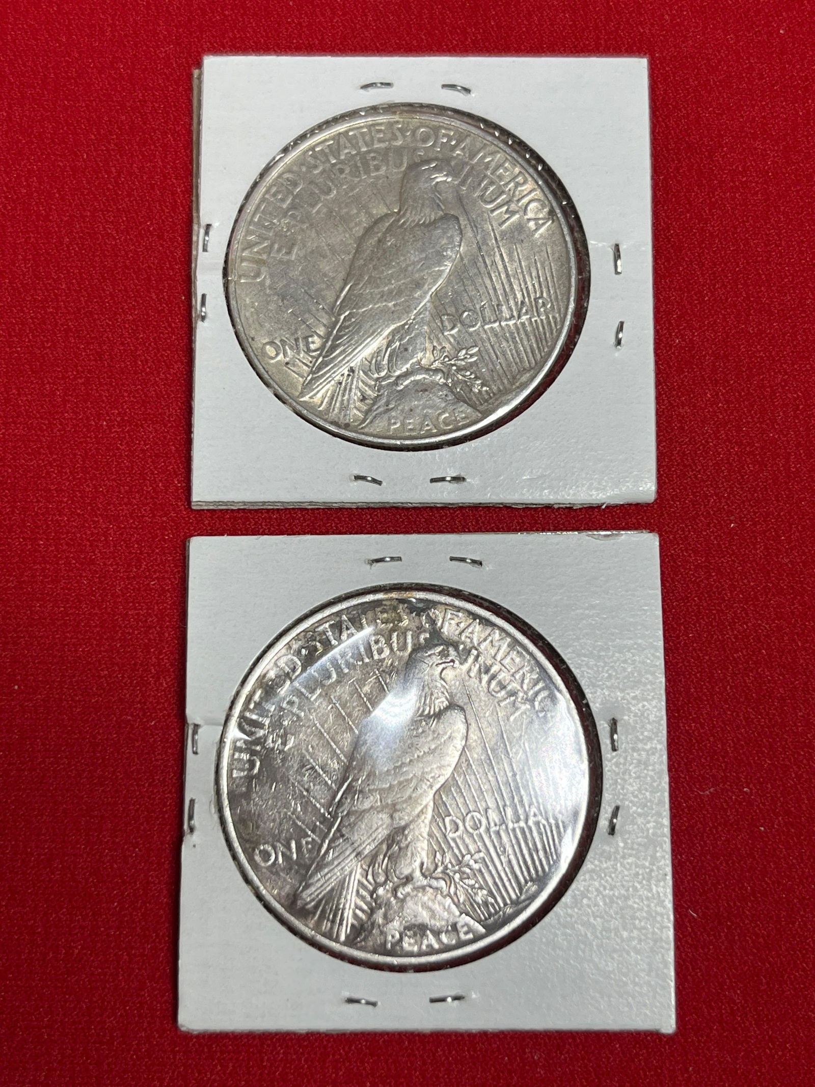 1922 Peace Dollars - 2