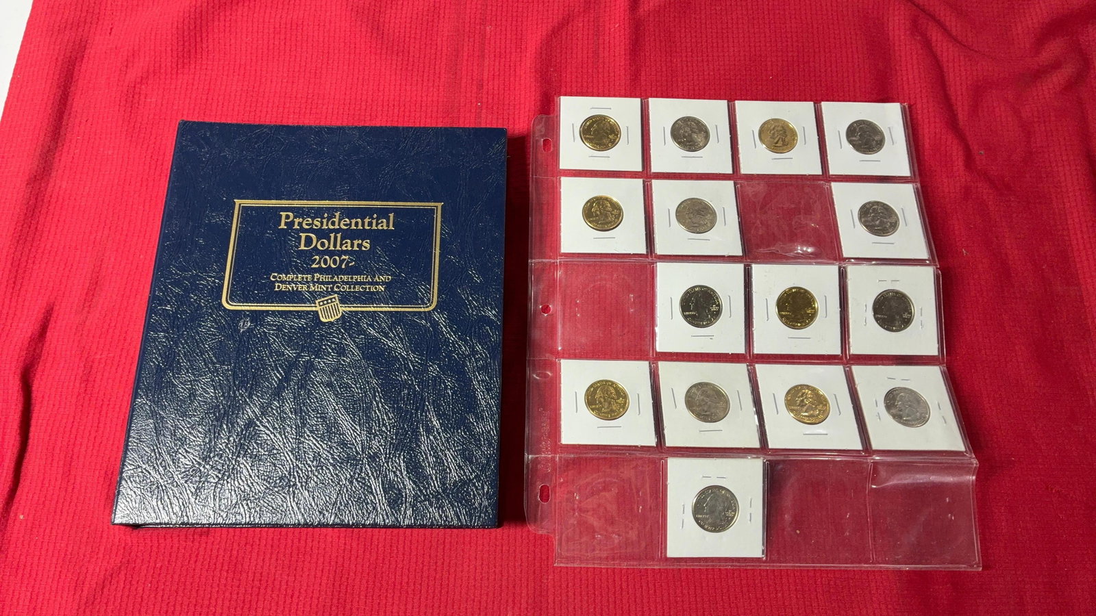 Presidential Dollars & Special Gold Plated Quarters (1 of 11)