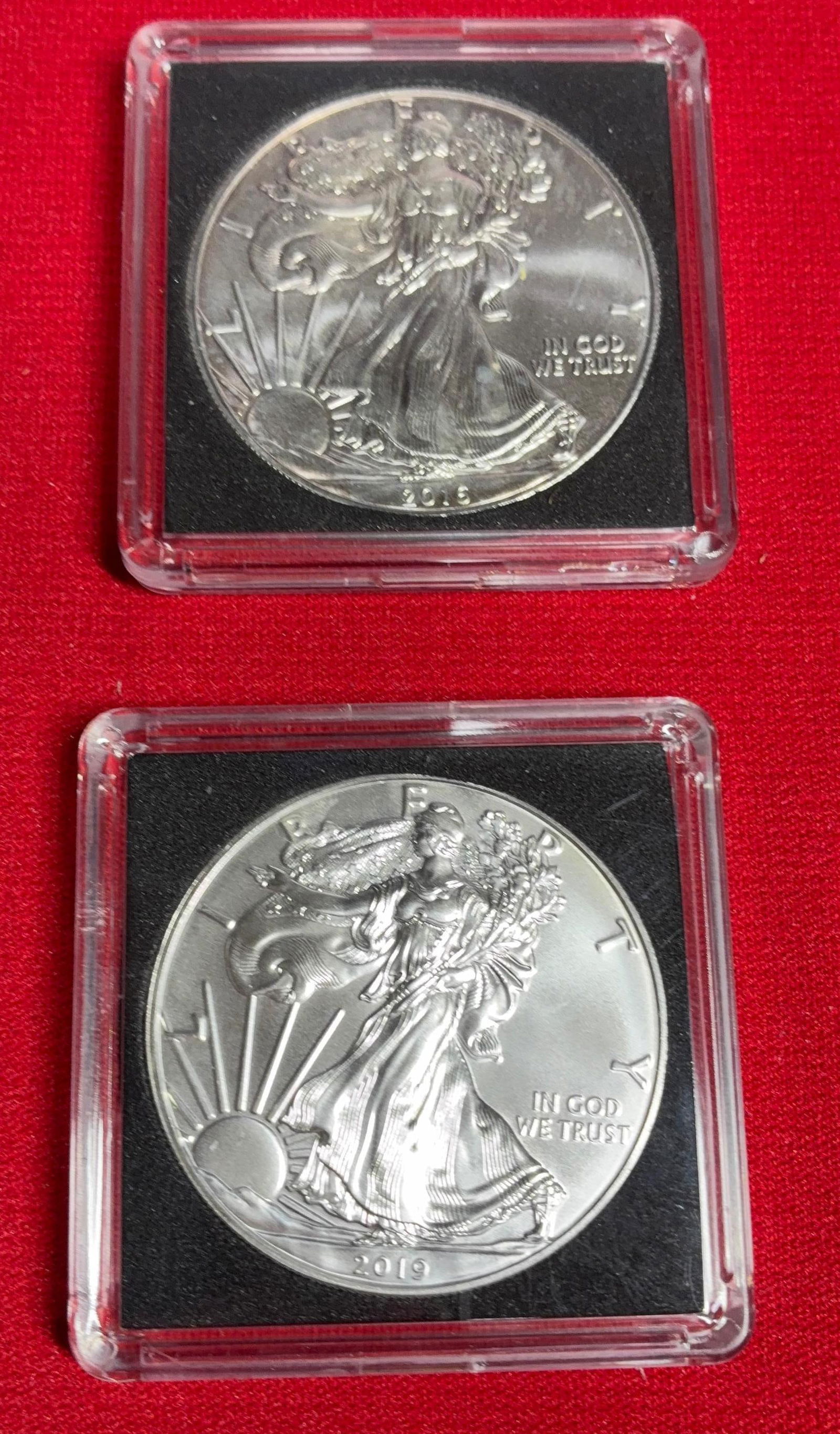 2016 and 2019 Silver Eagles (1 of 2)