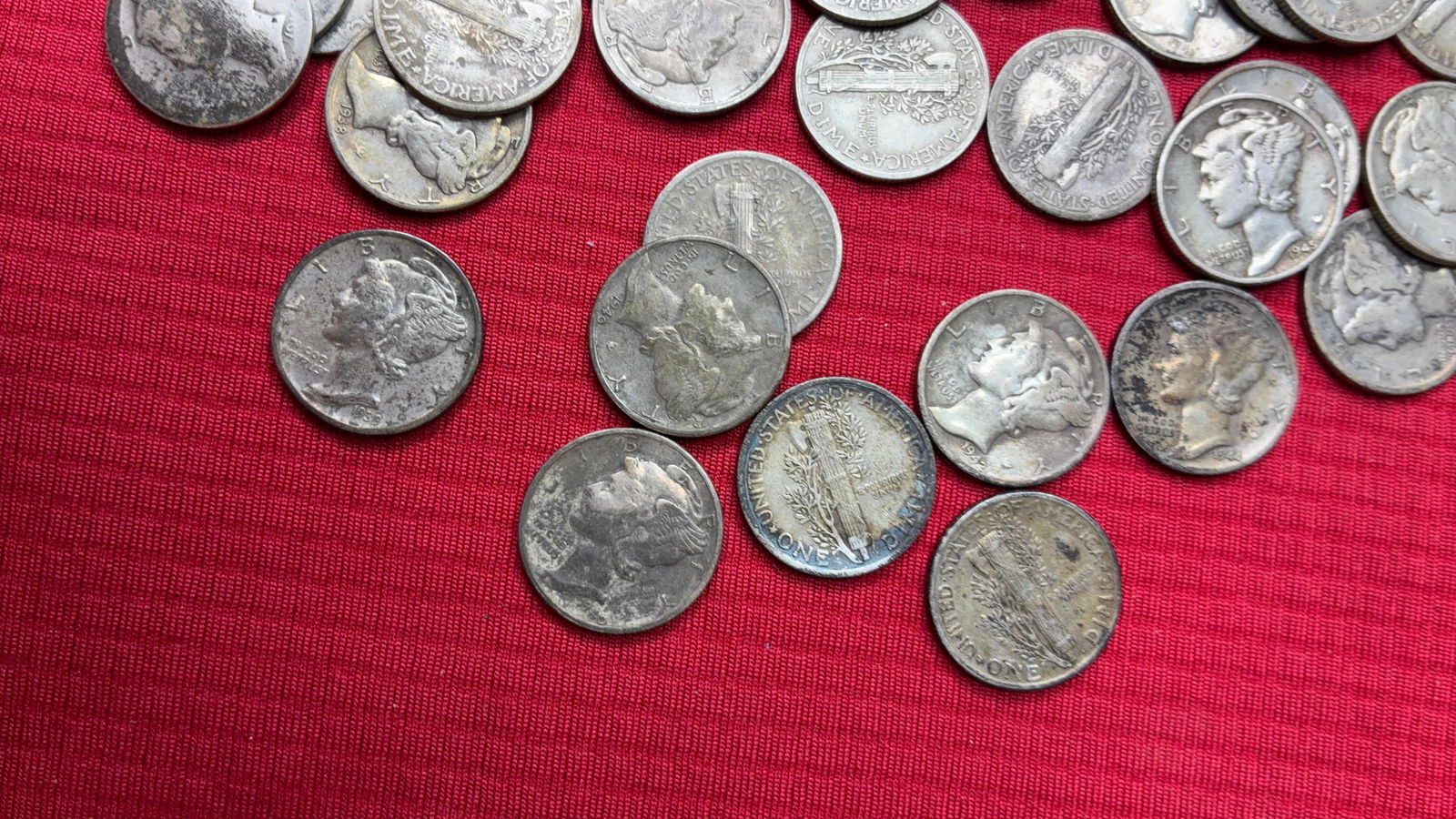 Mercury Dimes - 4