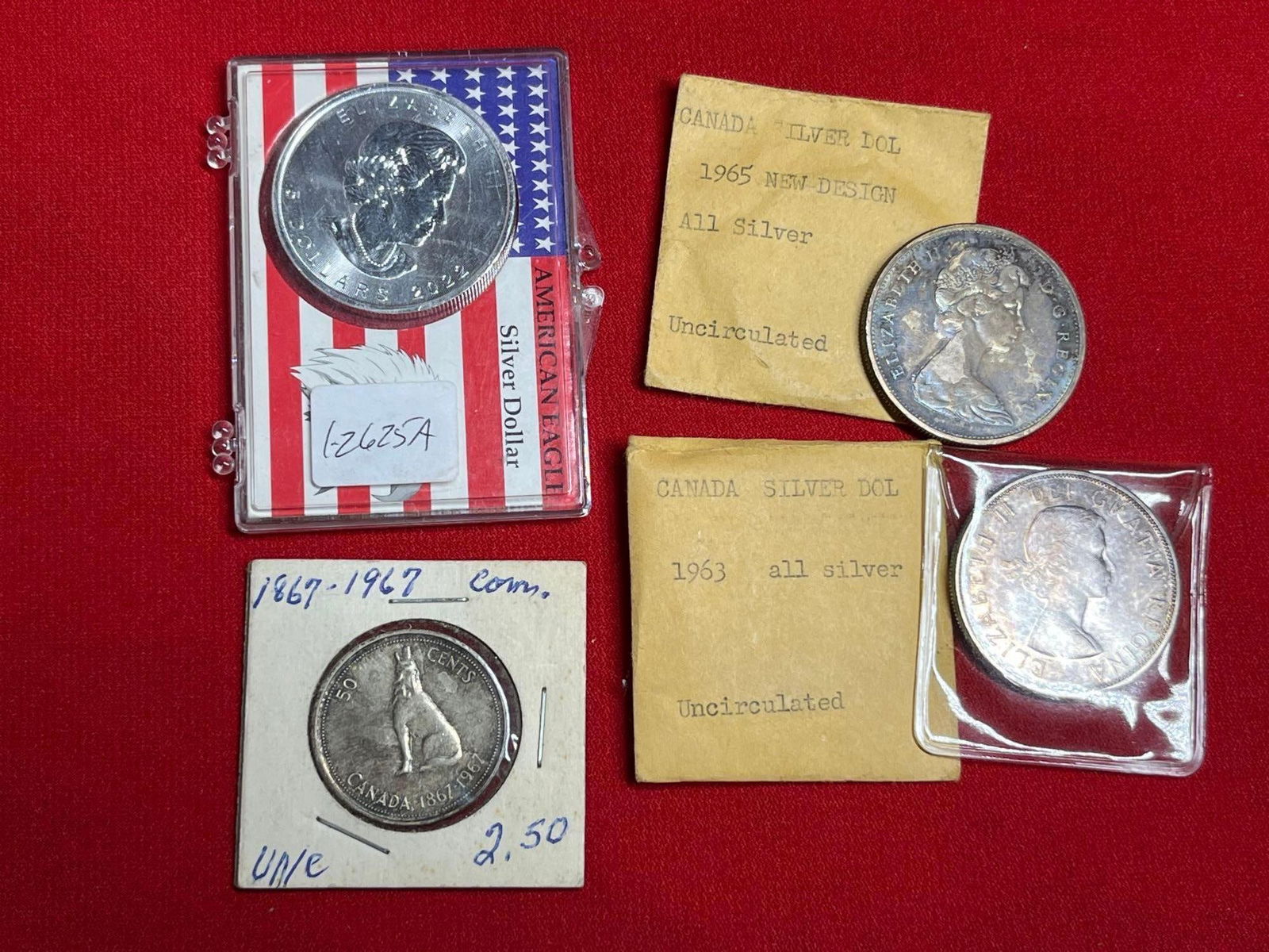 Canadian Silver Dollar & Coins (1 of 7)