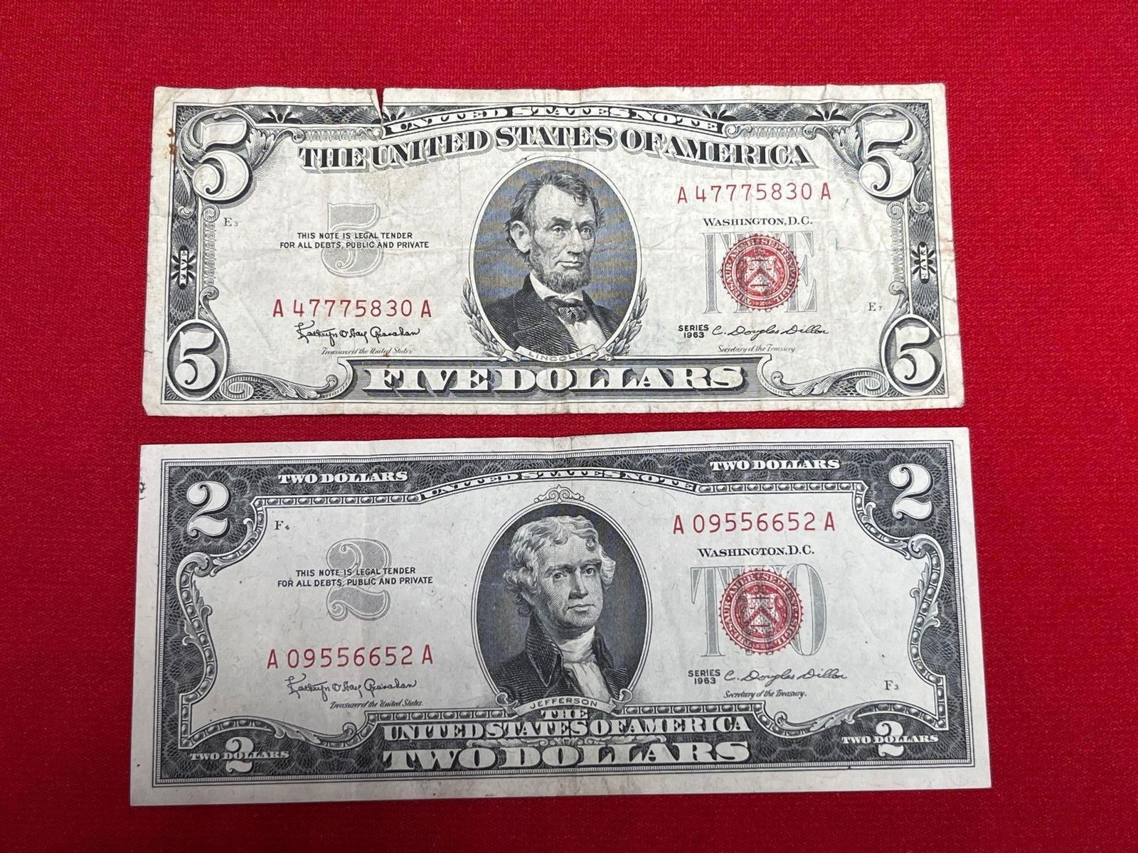$5 and $2 Red Seals - 4
