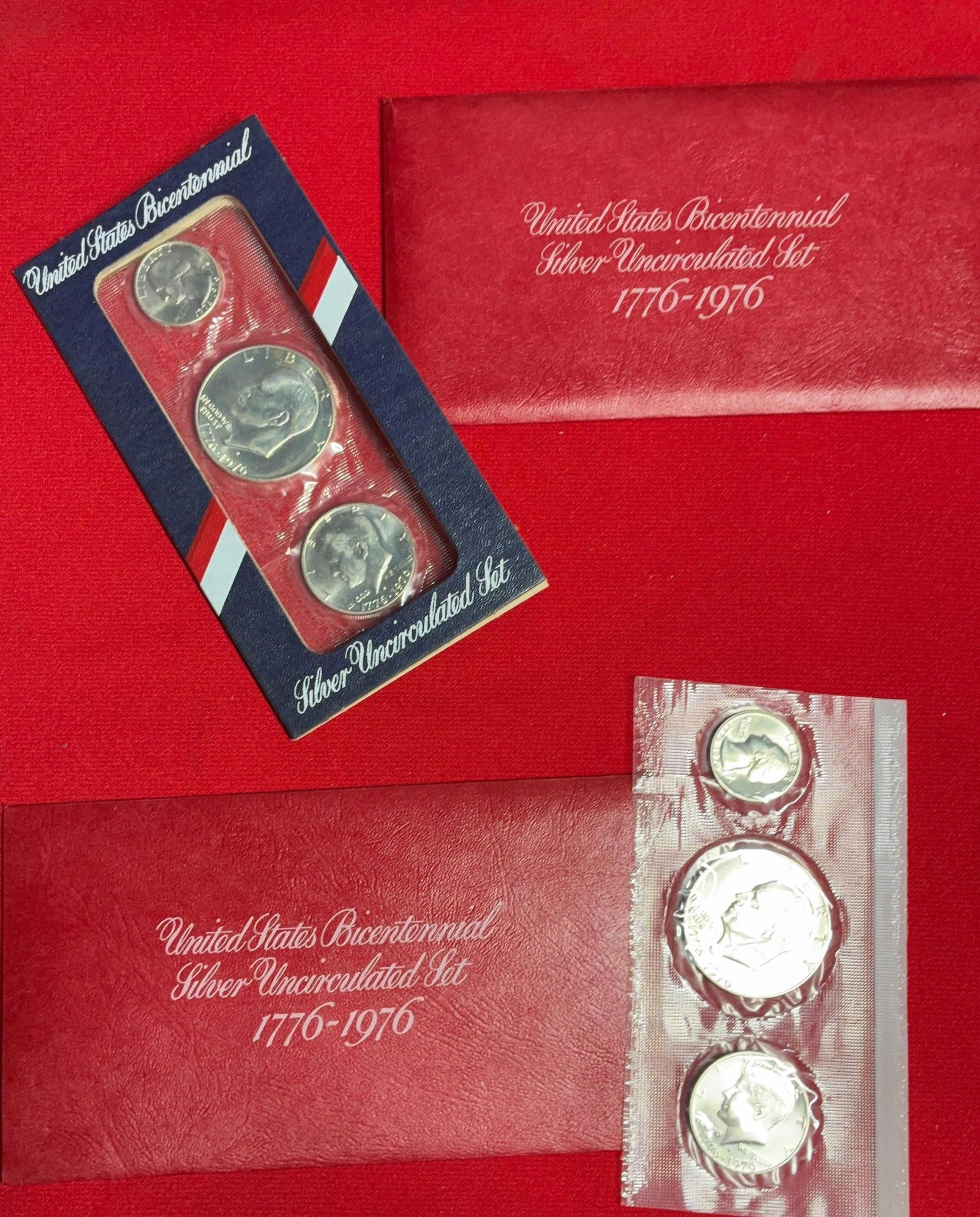 US Bicentennial Silver UNC Sets (1 of 7)