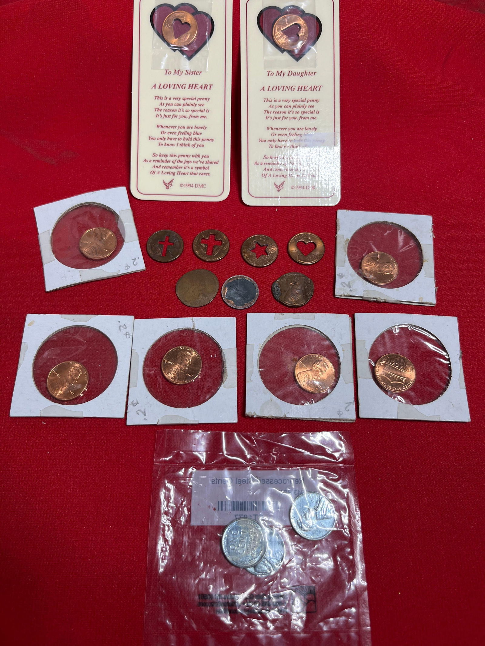 2011 Lincoln Special Cents & Cut Pennies (1 of 7)