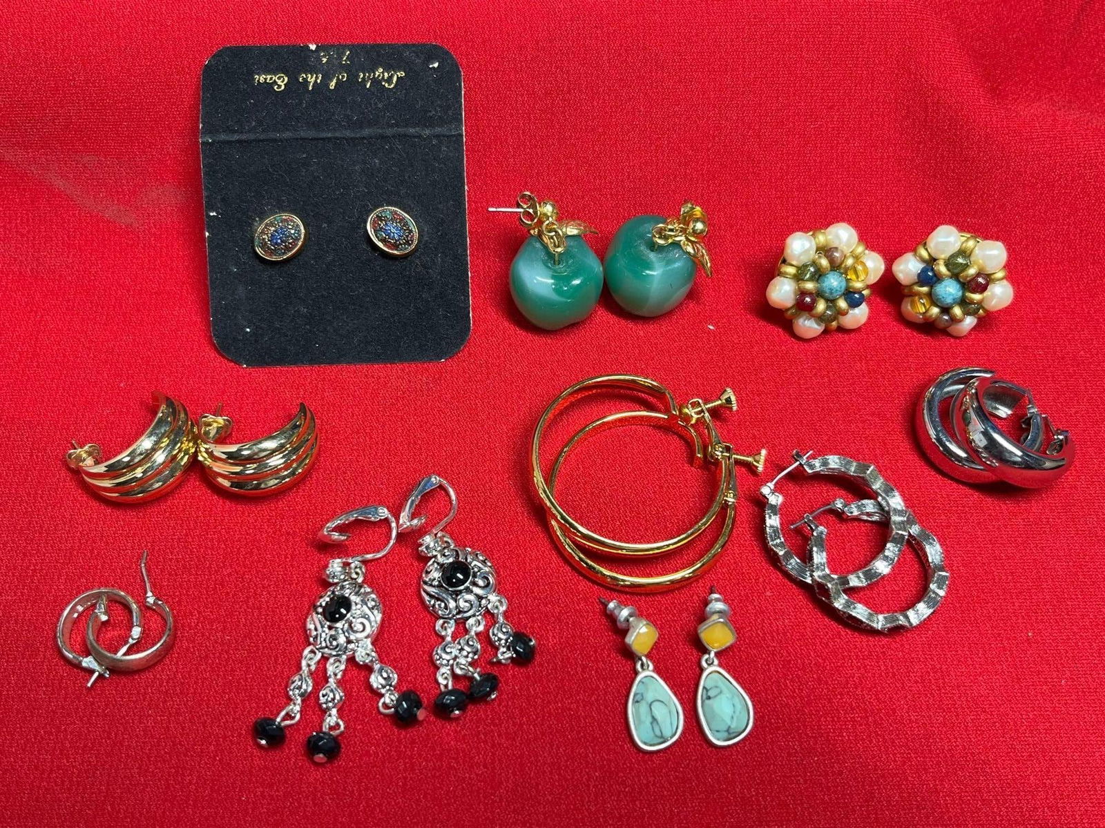 Krementz, Napier, Monet, & Other Designer Earrings: .