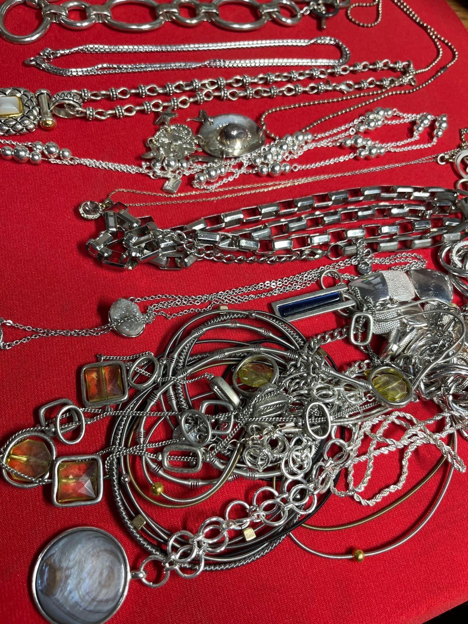 Sparkle & Glam Designer Necklaces: Loft, Chaps, Lind, Lc, Premier Designs, and more.