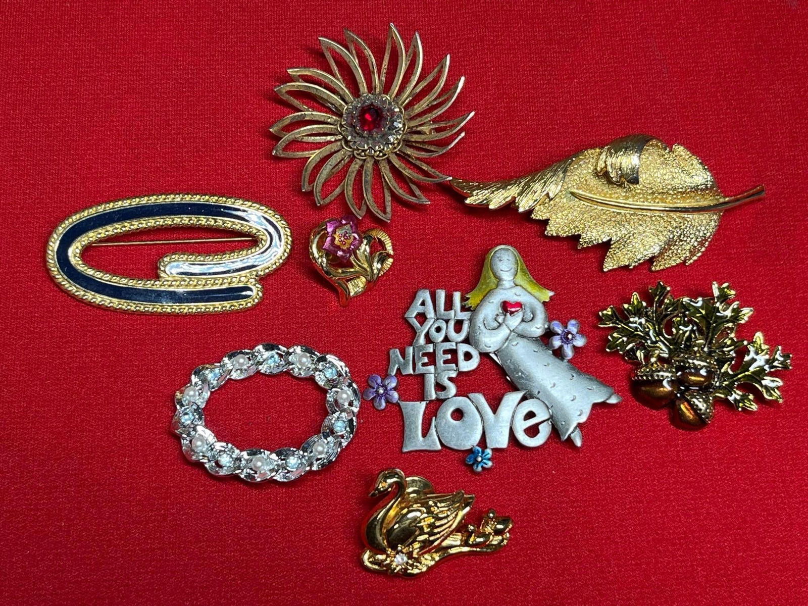 Brooches & Pins: Avon, JJ Jonette, Monet, Sarah Cov, Coro, and more