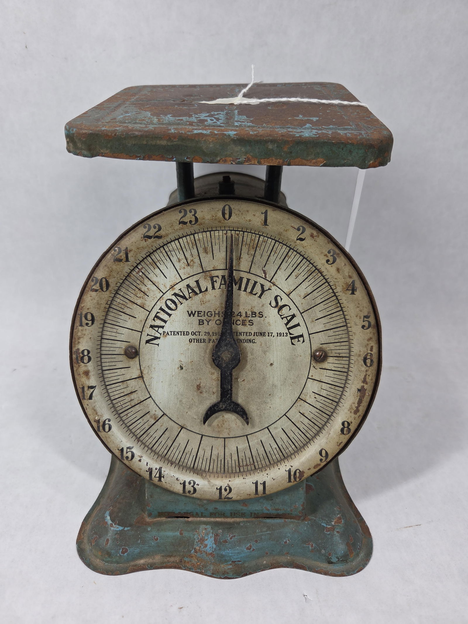 National Family 24 lb. Scale Pat. 1912 American Cutlery Co. (1 of 7)