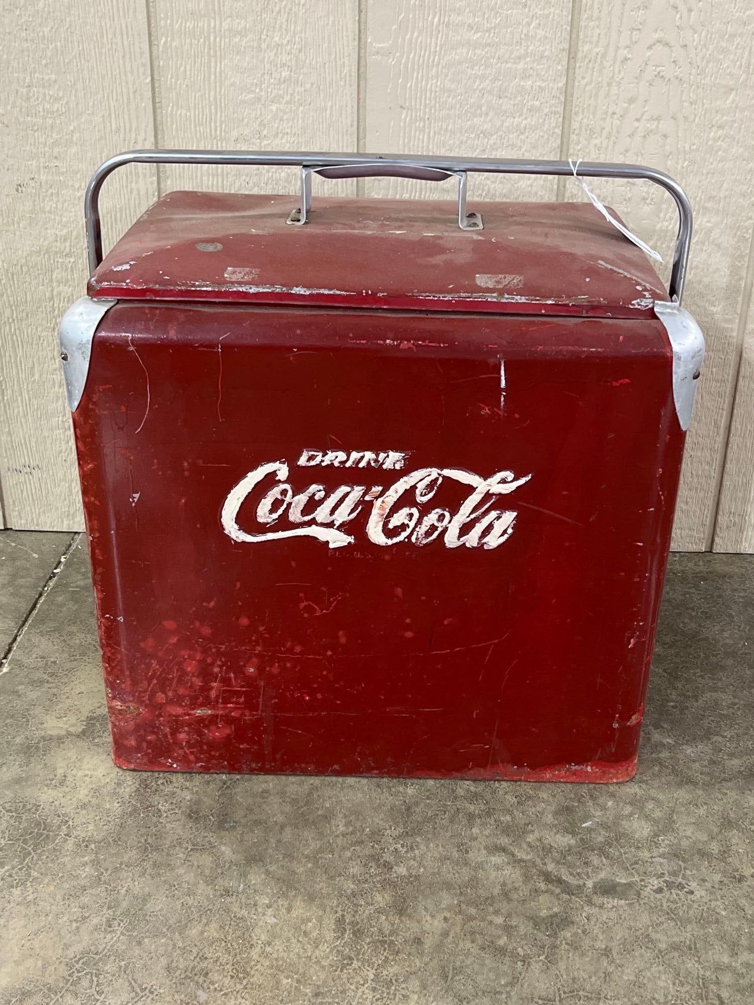1950's Coca-Cola Cooler Chest (1 of 4)