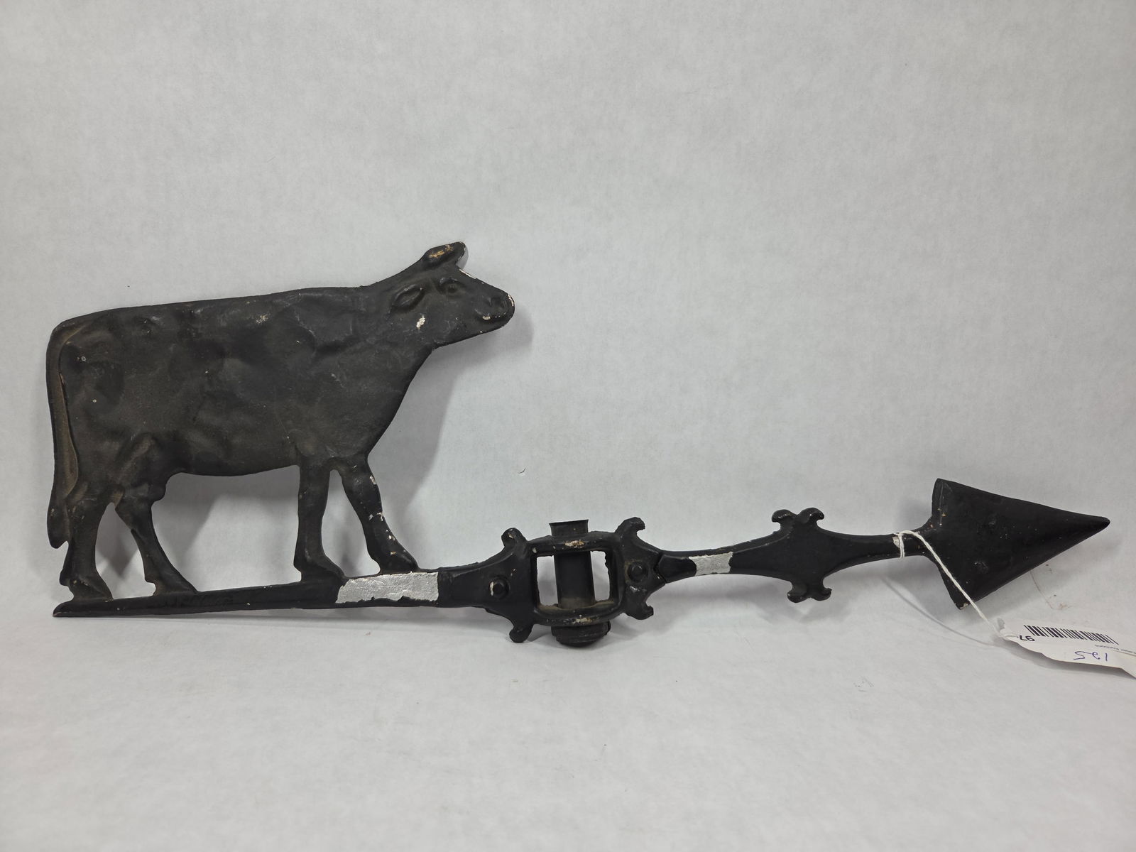 Painted Cow Weathervane Topper (1 of 4)