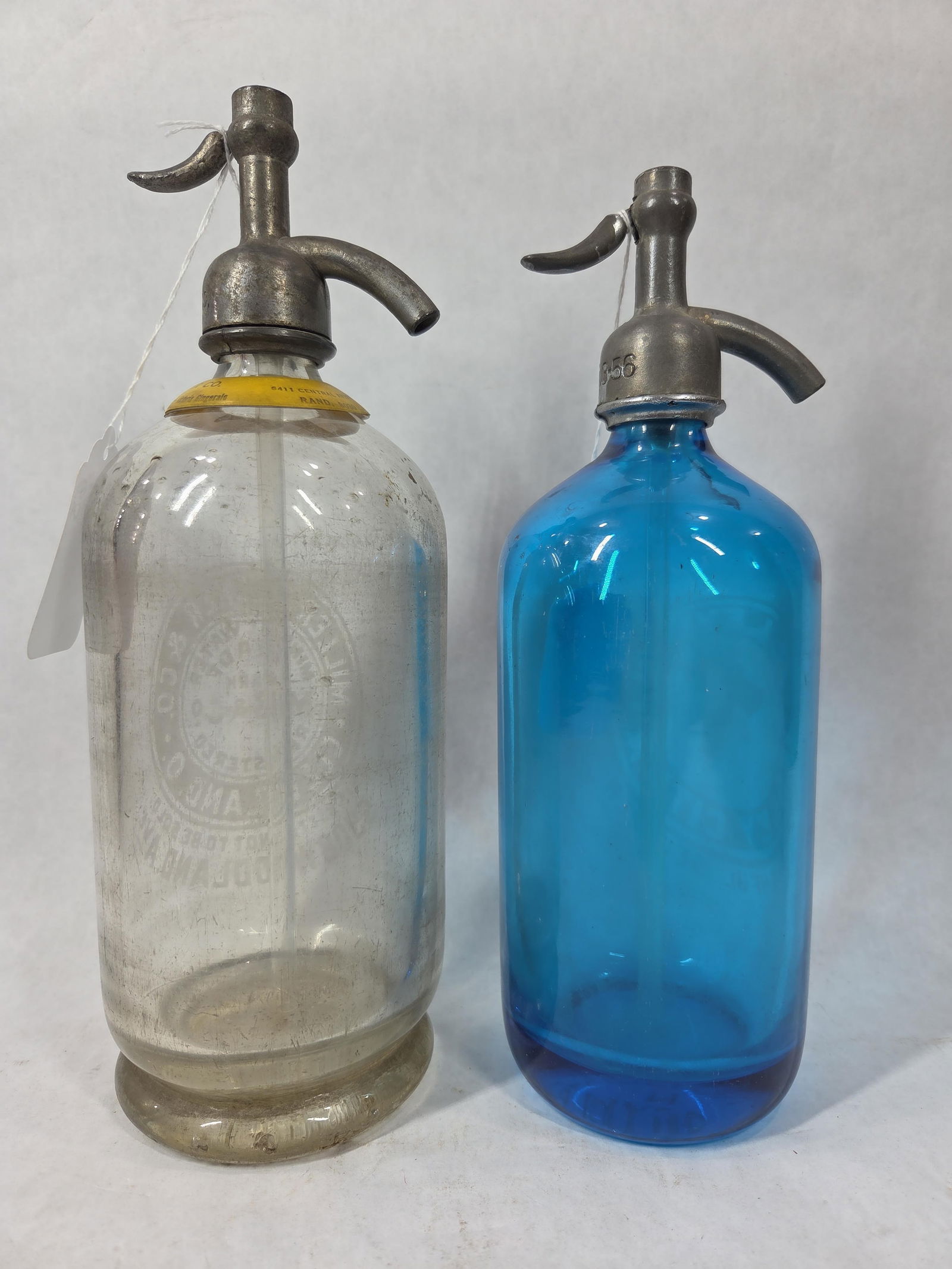 H.L. Levine & Miller Becker Co. Soda Shop Seltzer Bottles (1 of 10)