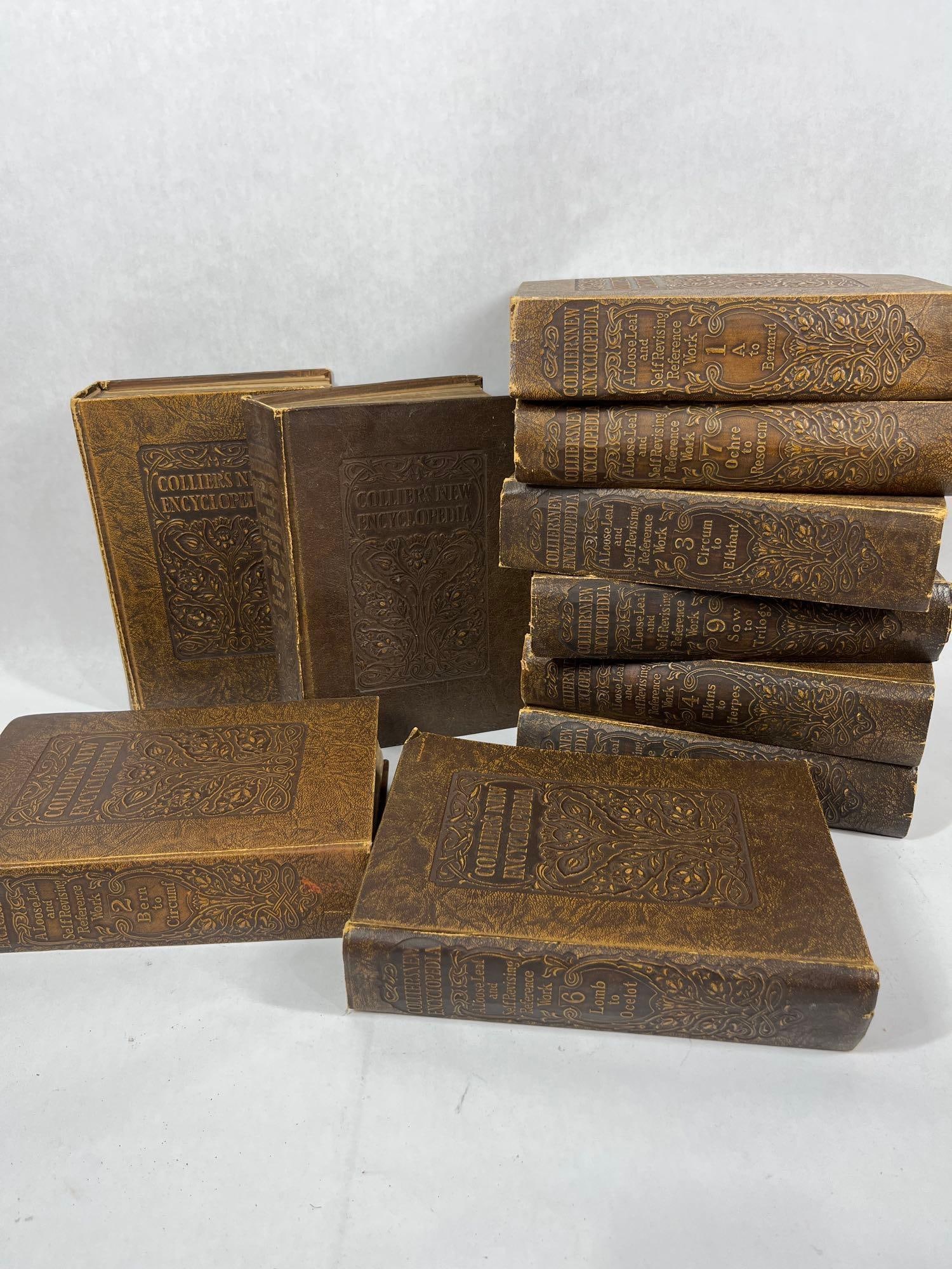 1921 Colliers New Encyclopedia Set (1 of 8)