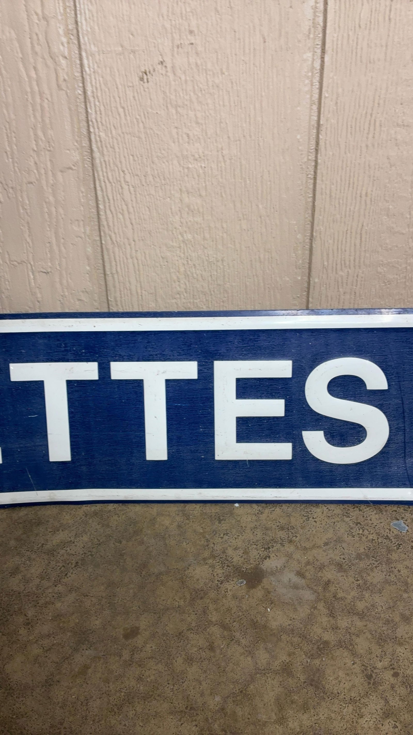 SST Embossed Cigarettes Sign - 4