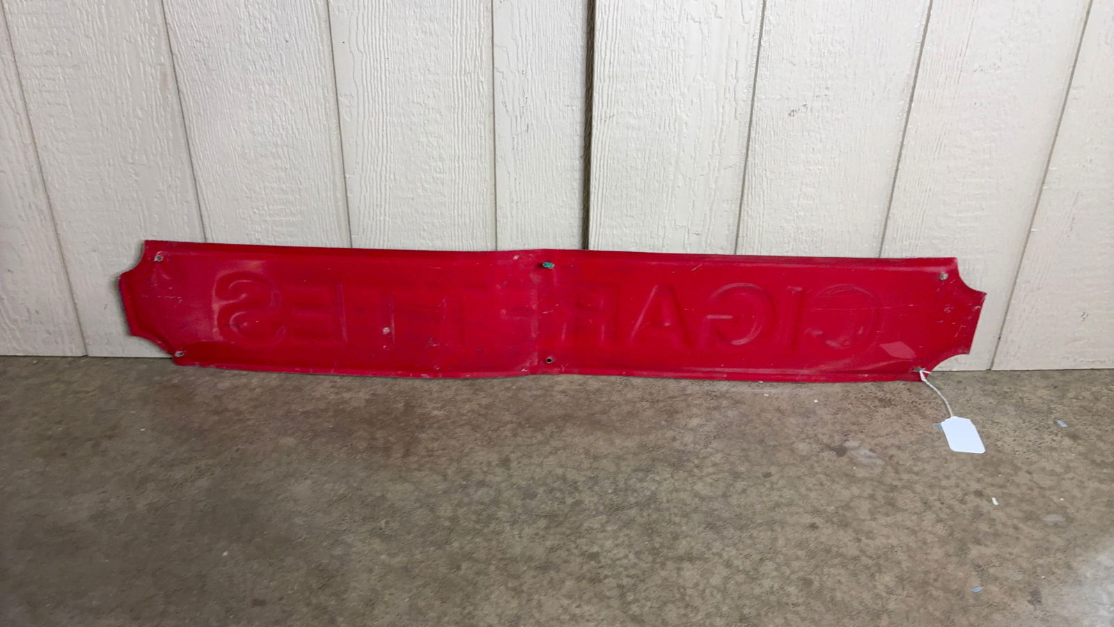 SST Embossed Cigarettes Sign - 6