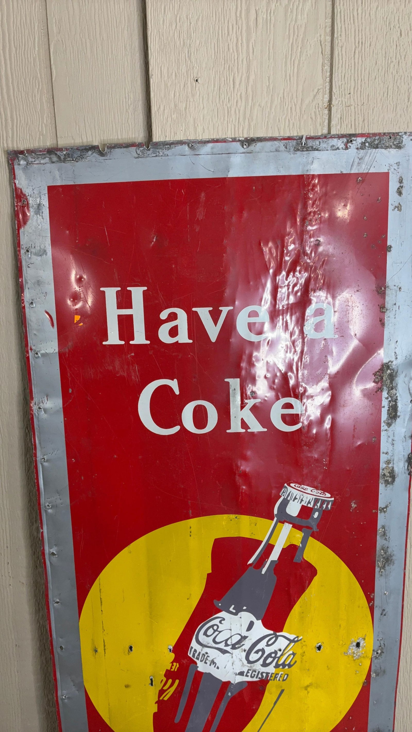 SST Coca-Cola Error Panel Sign - 2