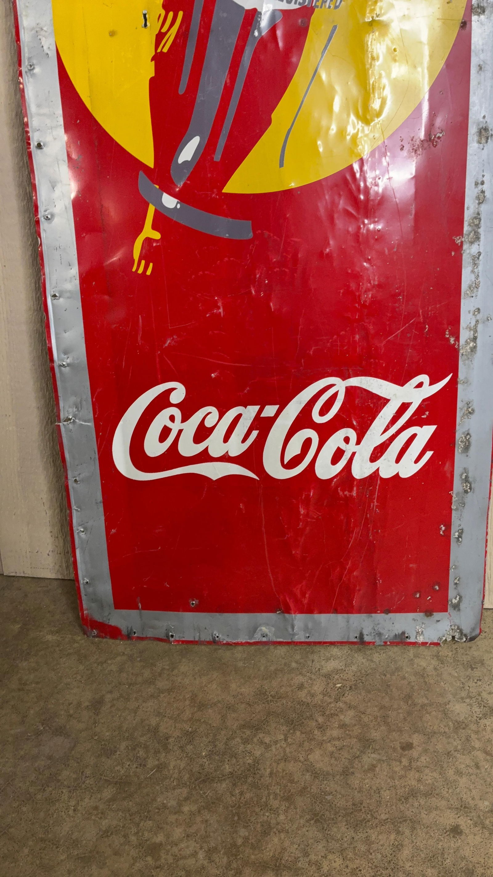 SST Coca-Cola Error Panel Sign - 4