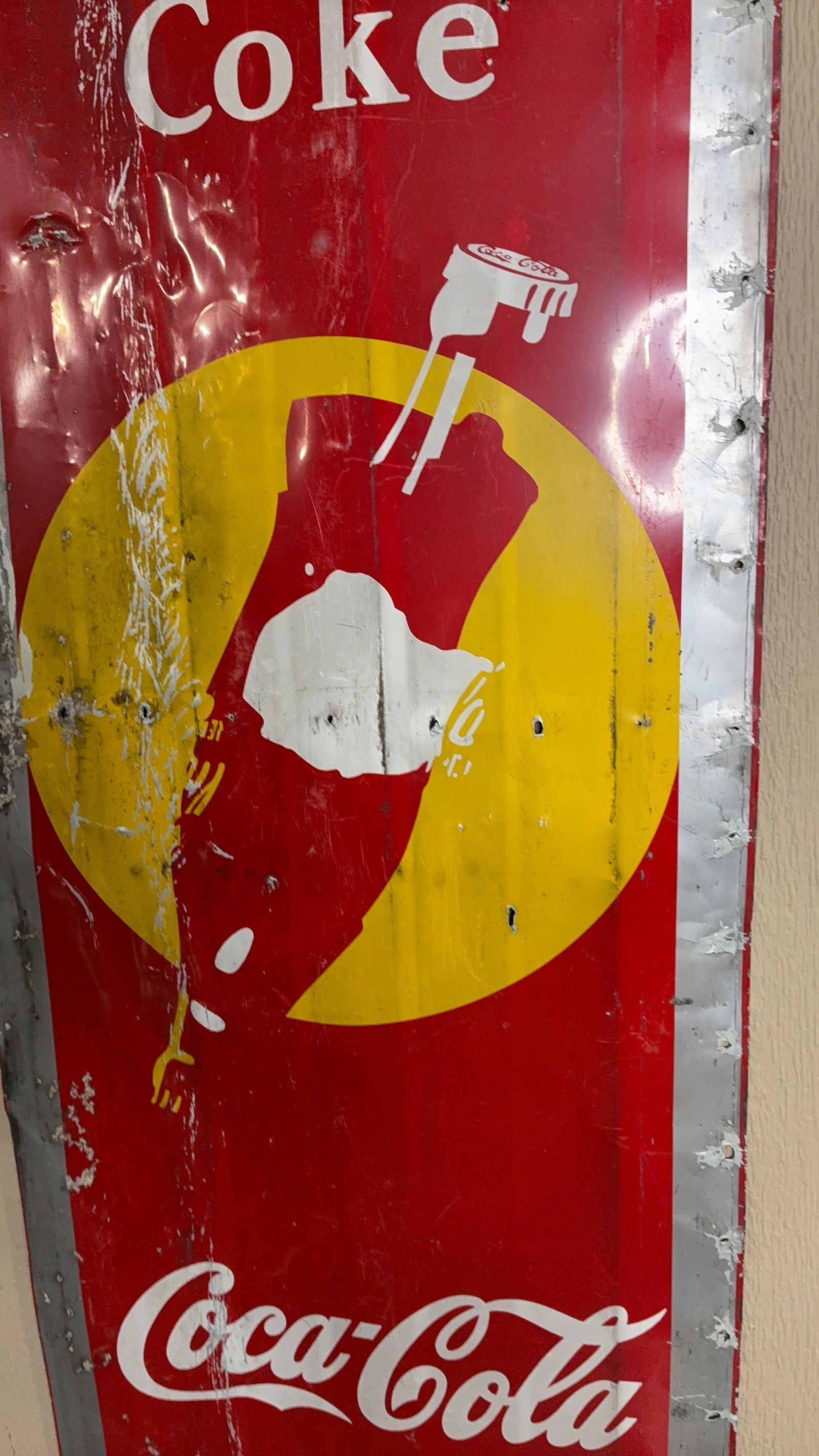 SST Coca-Cola Error Panel Sign - 3