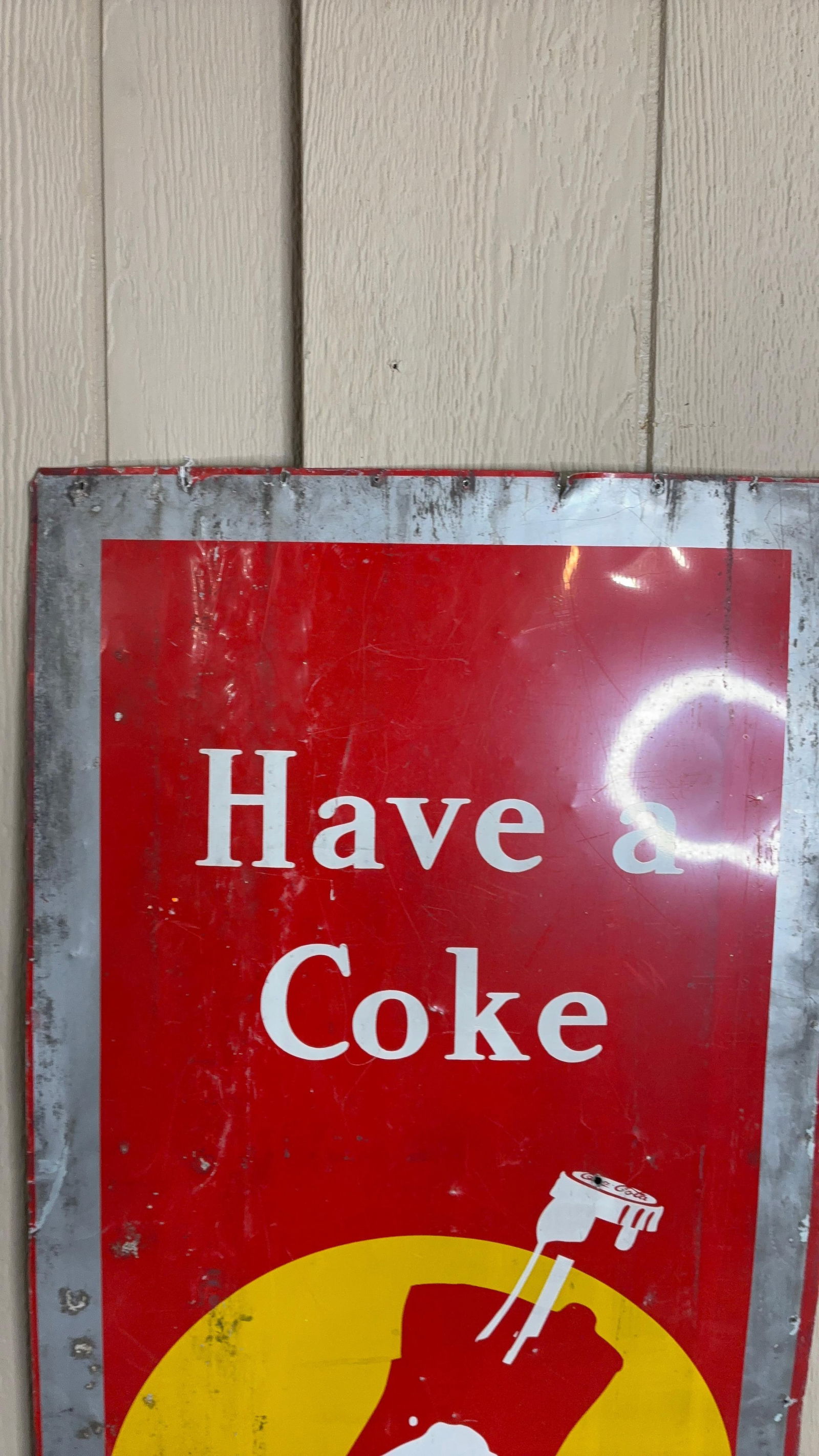 SST Coca-Cola Error Panel Sign - 2