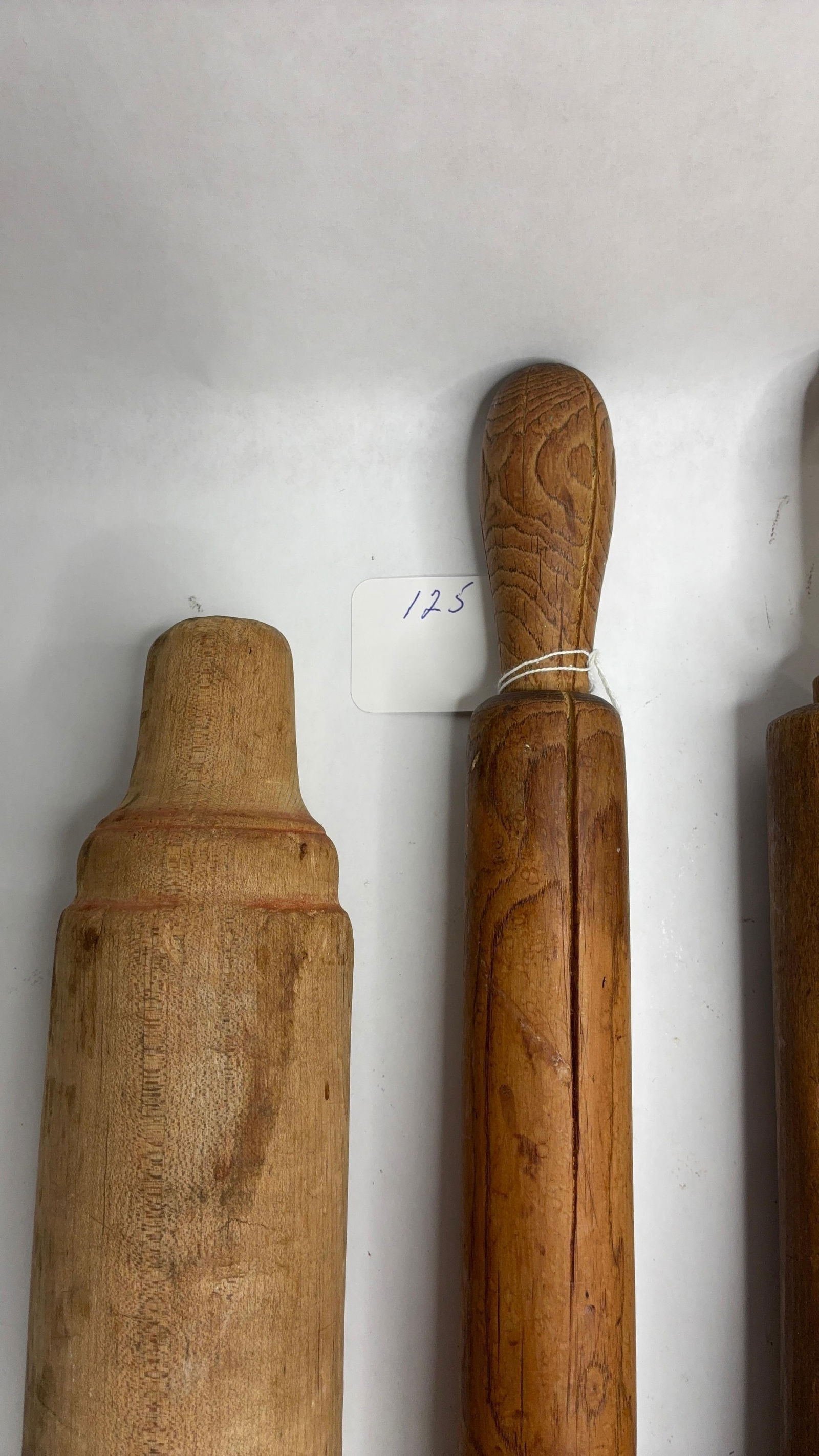 4- Large Bakers Rolling Pins - 2