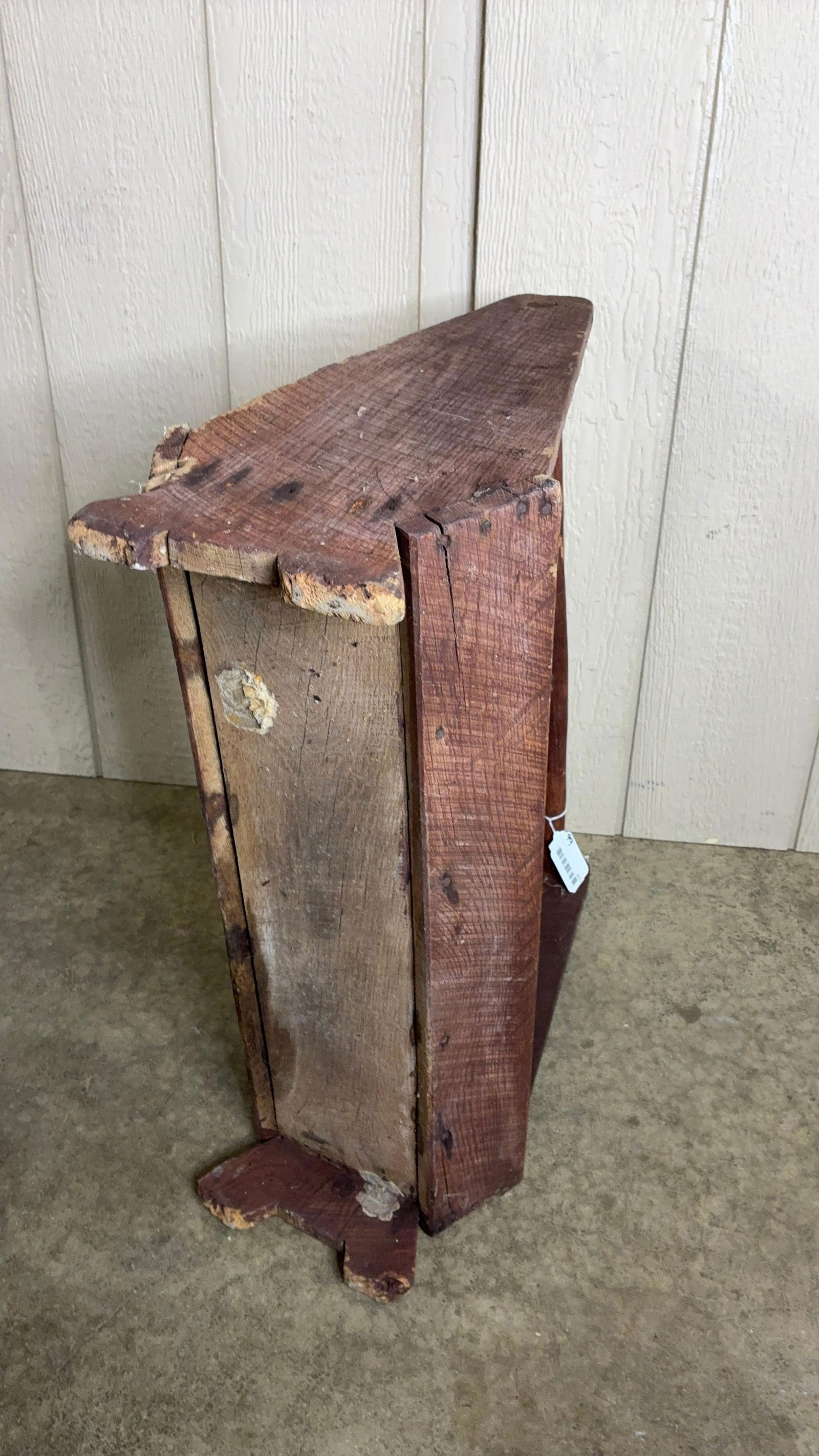 Tin Lined Primitive Tool Caddy - 8