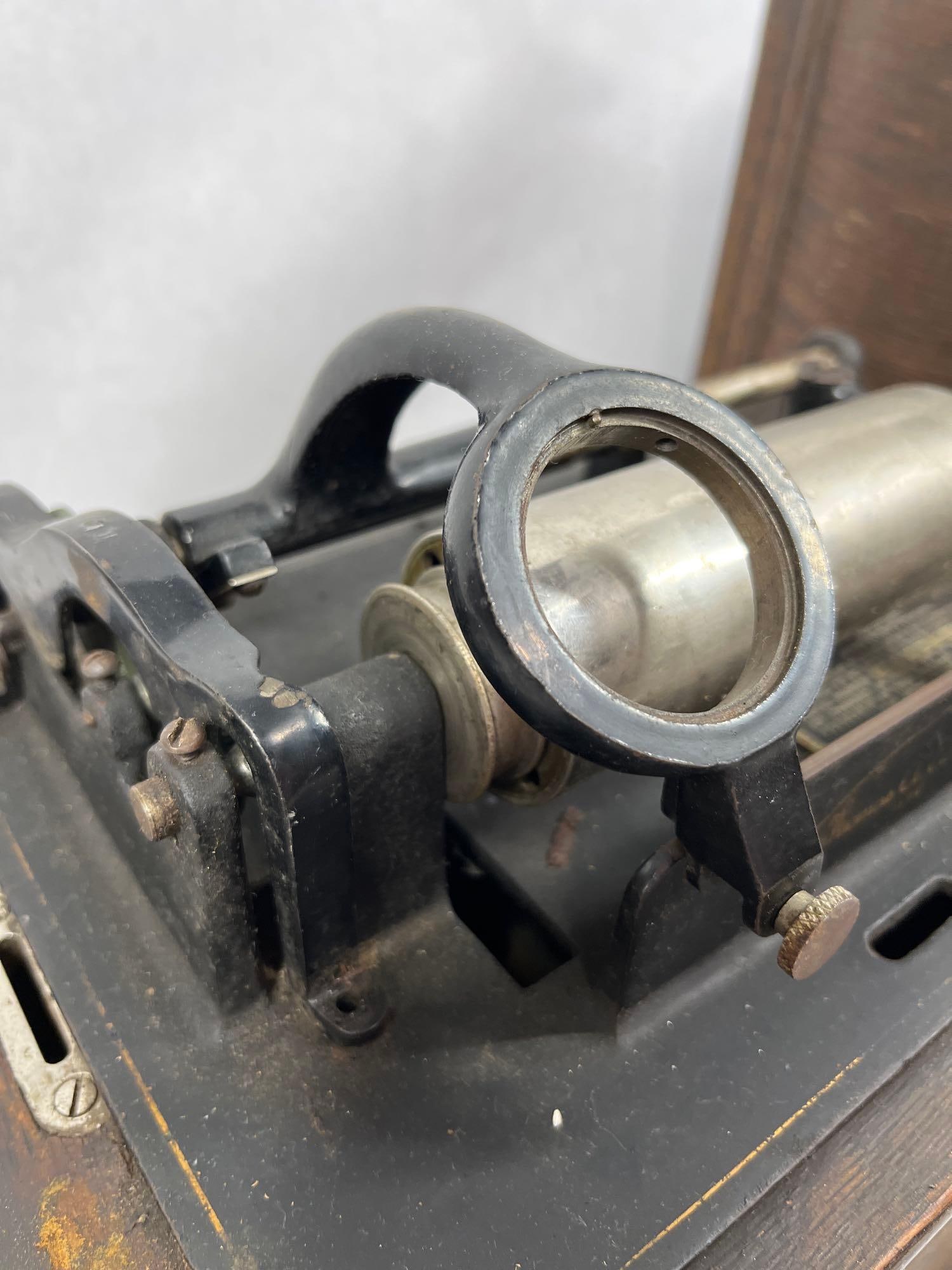 Thomas Edison Portable Standard Phonograph - 3