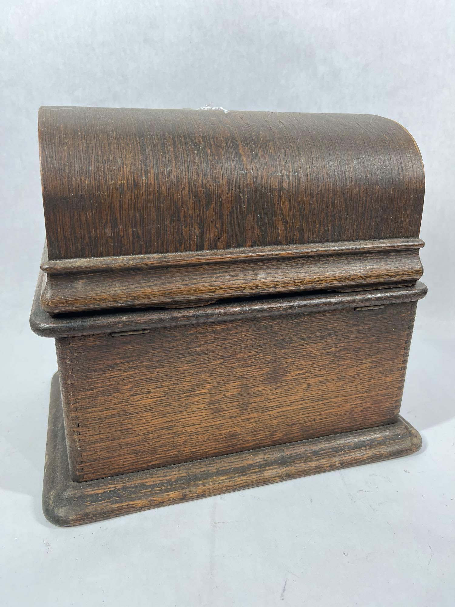 Thomas Edison Portable Standard Phonograph - 6