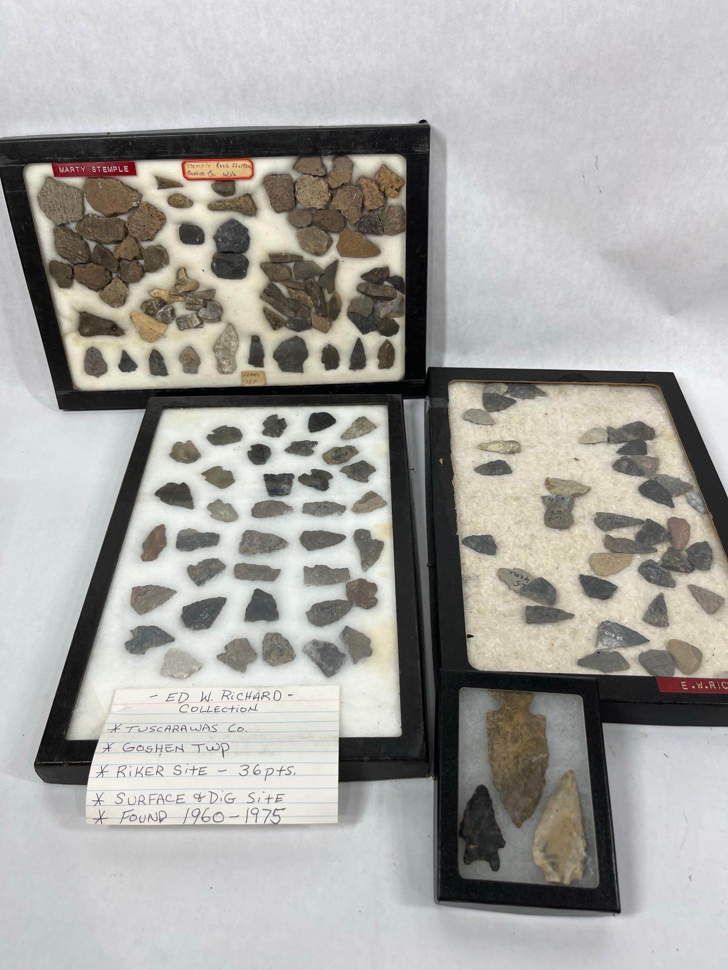 Tusc & Goshen Ohio Found Artifacts and Arrowheads (1 of 6)