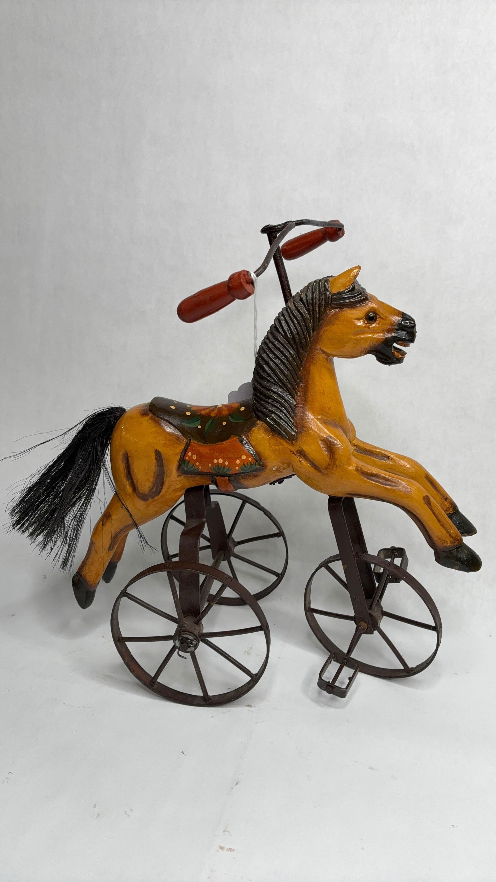 Antique Wooden Horse Tricycle (1 of 8)