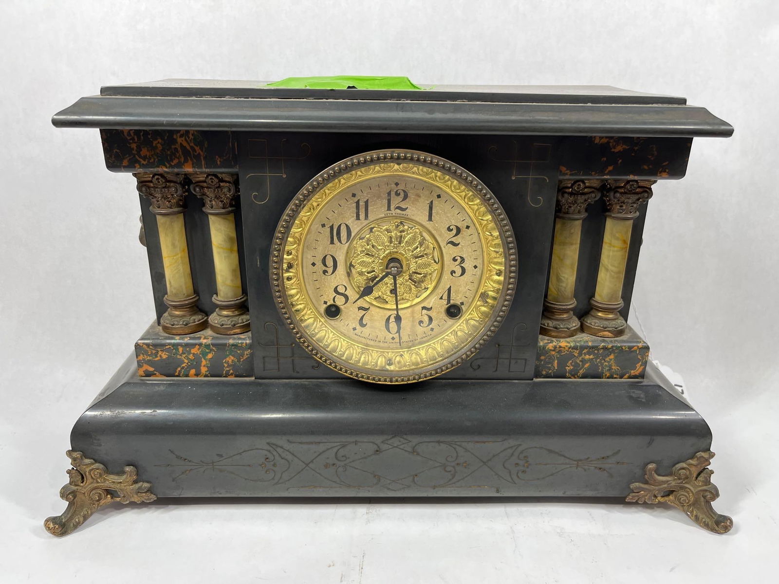 Seth Thomas Ademamtine Shasta Style Mantle Clock (1 of 6)