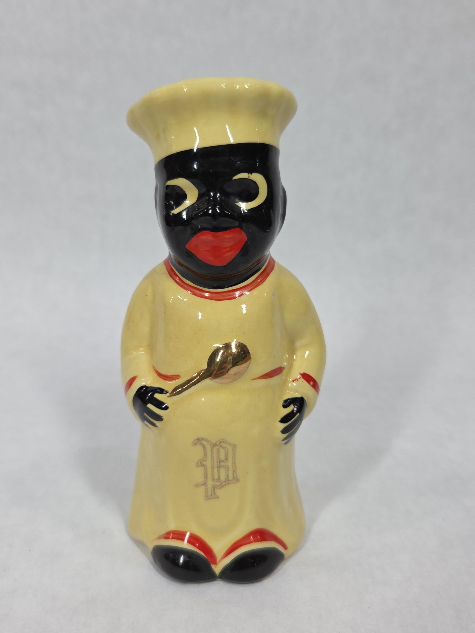 Salty and Peppy Chef Salt and Pepper Shaker Lot of 2 - 12