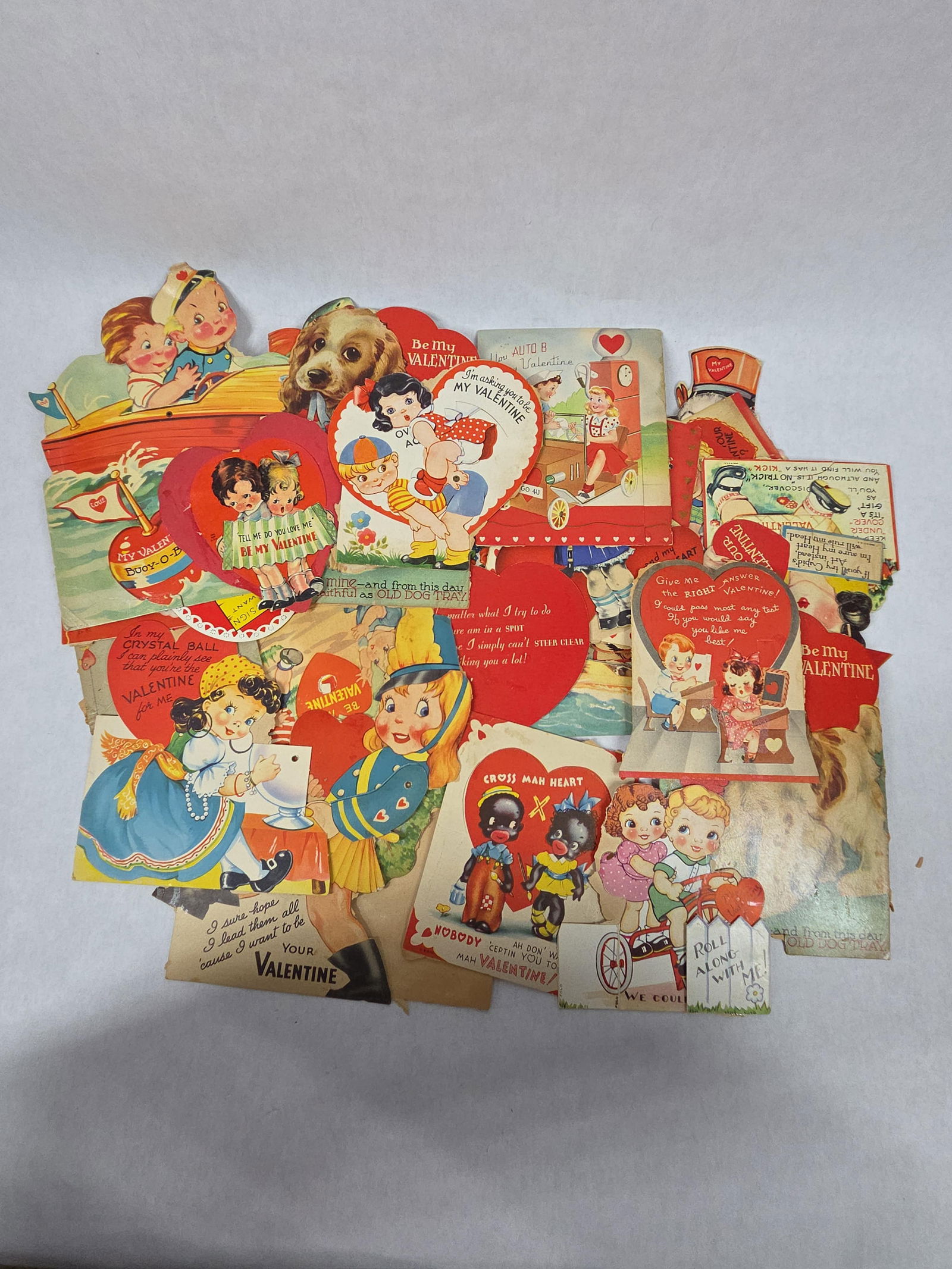 Great Early 1900's Ephemera Lot of Valentines Greetings, Post Cards and More (1 of 20)