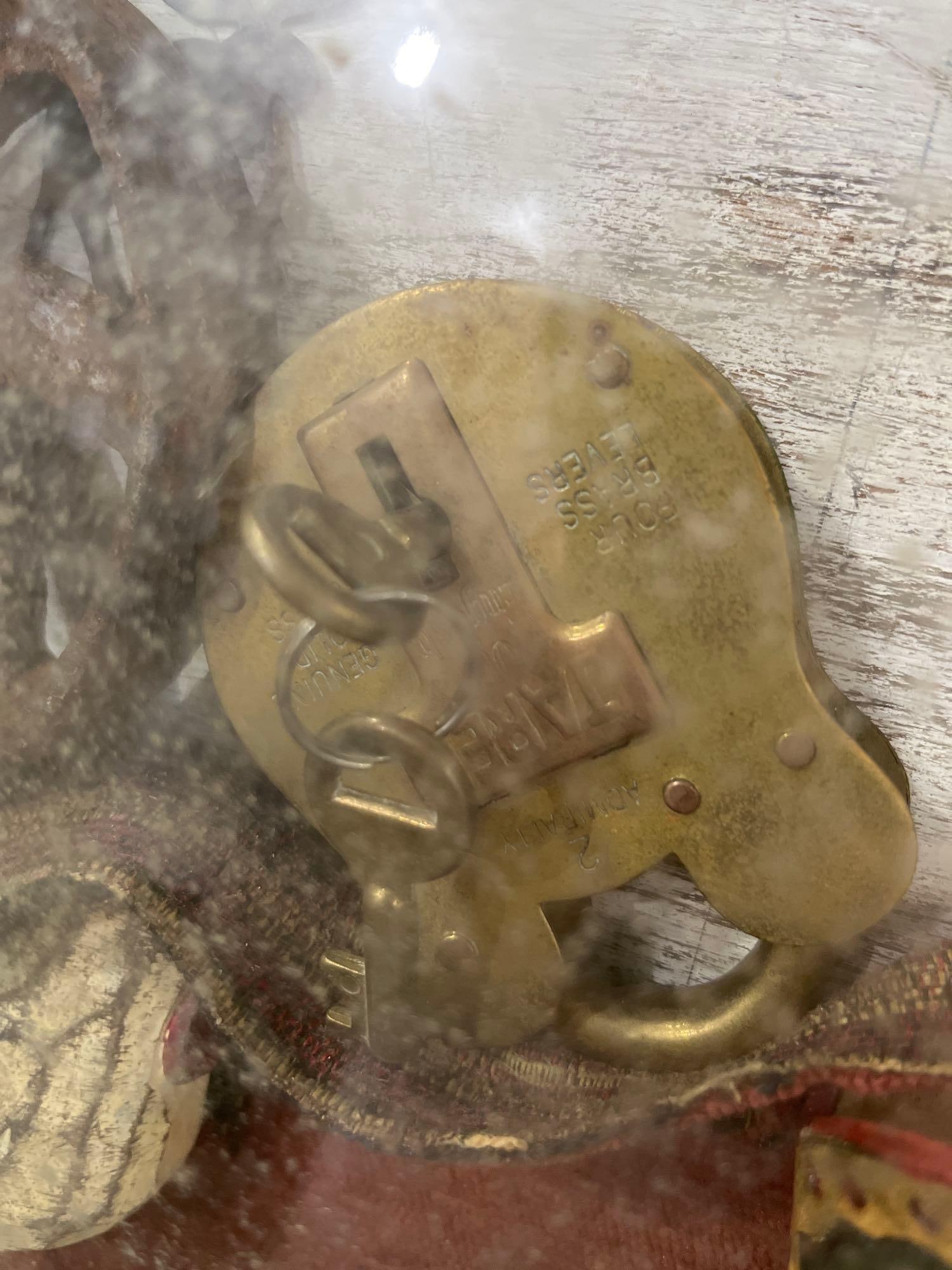 Framed Primitive Shadow Box Western Display - 5