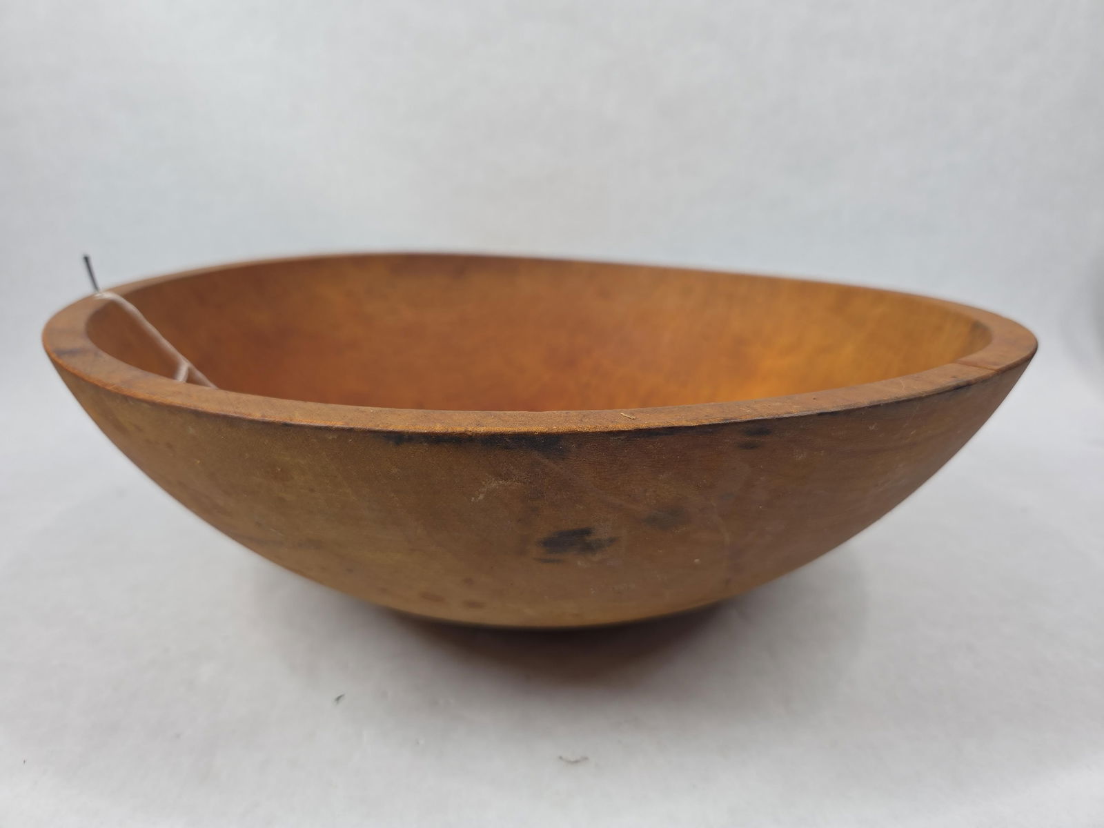 Large Primitive Wood Dough Bowl (1 of 4)