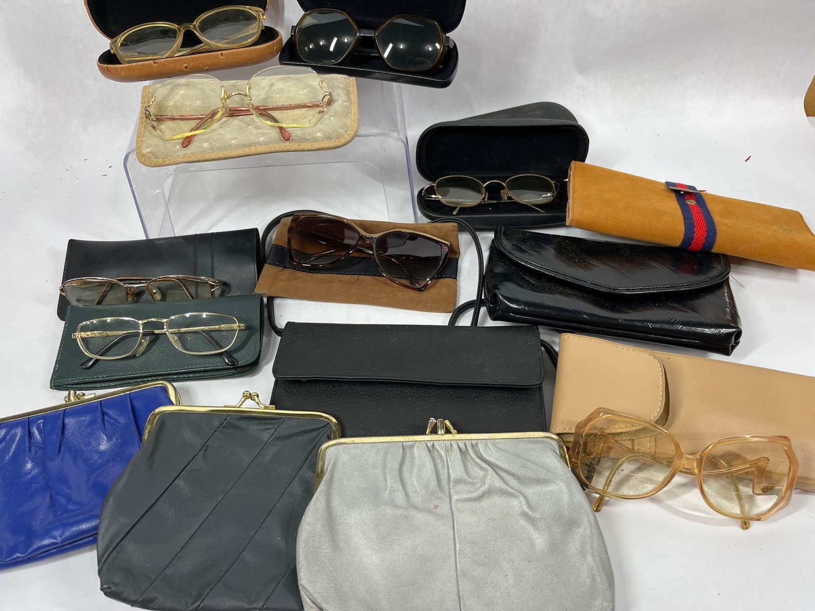 Vintage Italian Glasses Lot Inc. Solargenics, Wellling Gold Frame, Cool Ray, Luxottica and Hand Bags (1 of 7)
