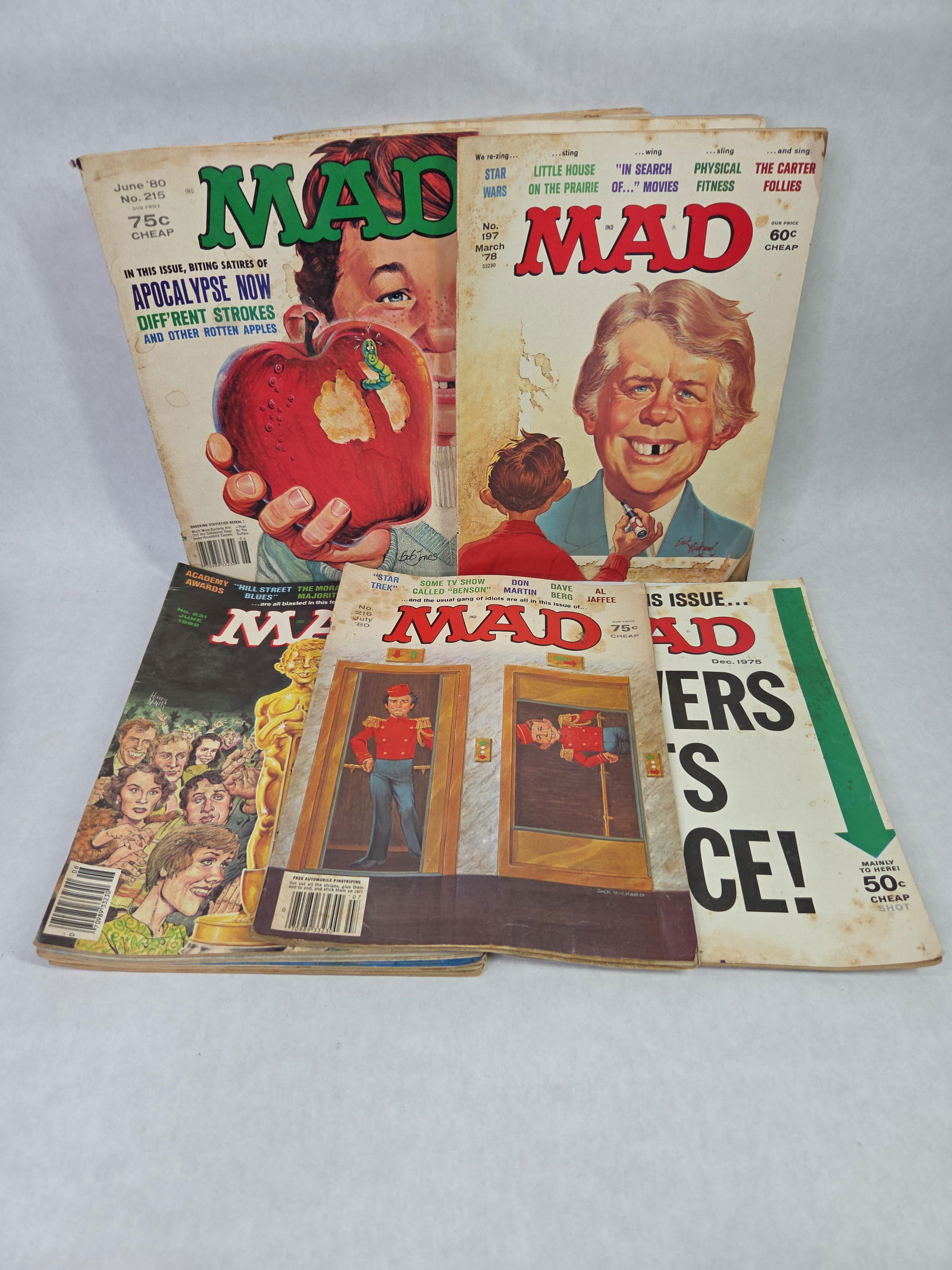 1970's Mad Magazine Lot Inc. Jimmy Carter and Special Editions (1 of 12)