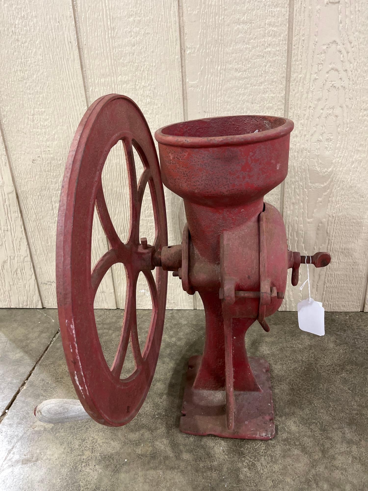 1800's C.S. Bell & Co. Flywheel Crank No. 3 Coffee or Grain Mill (1 of 5)